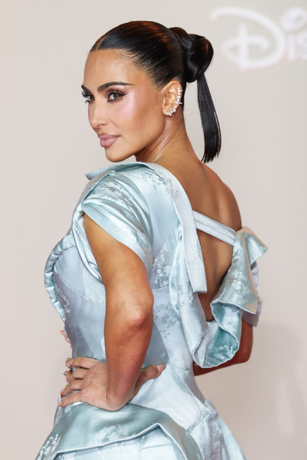 kim kardashian attends the alls fair disney