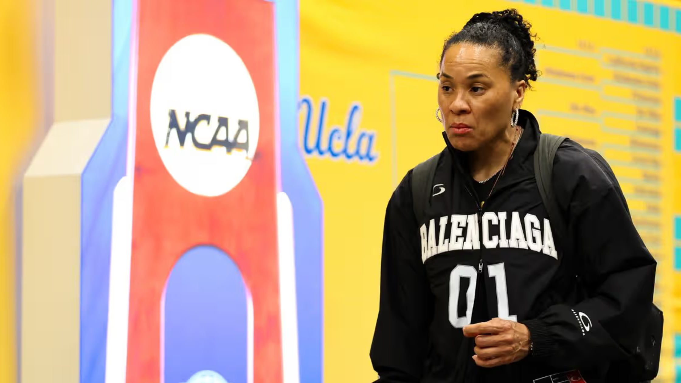 How to Style the Dawn Staley NCAA Women’s Basketball Tournament Bomber Jacket for a Bold Courtside Look