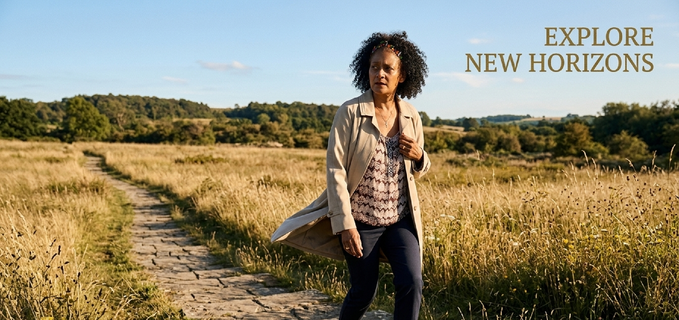 Doris Mathis Criminal Record white mid-length beige car coat inspired by Cathy Tyson with notched lapel and button details