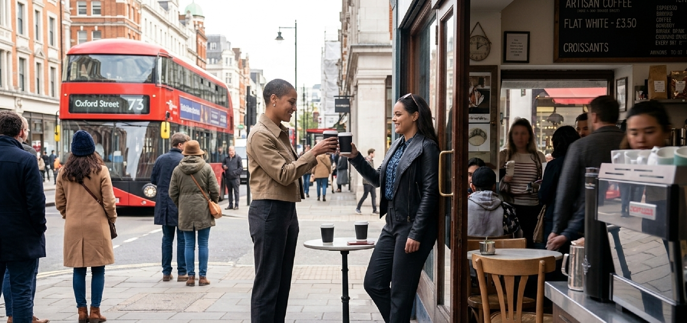 Sonya Singh Criminal Record S01 black leather cropped moto jacket with wide notch lapels