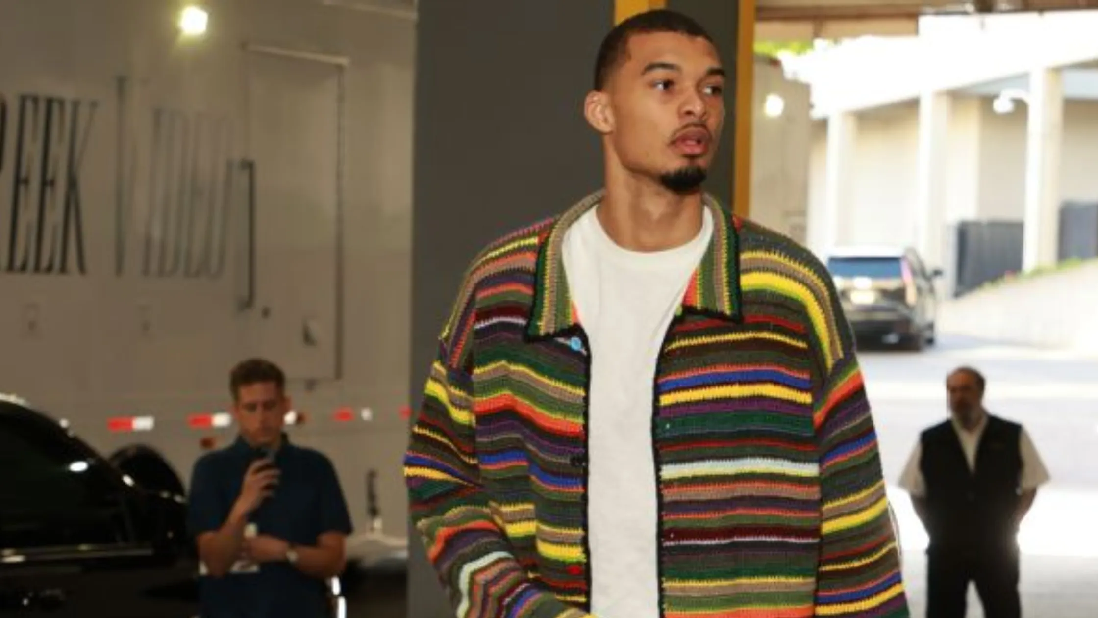 How to Master Bold Game-Day Style with the Victor Wembanyama Multicolor Jacket