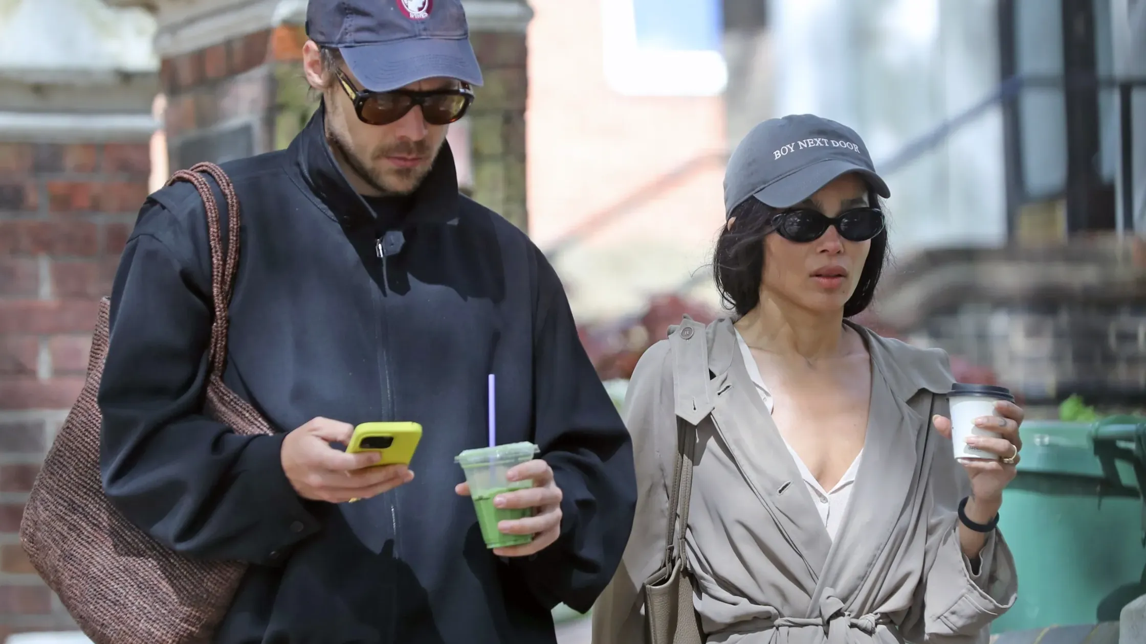 How to Achieve Effortless Parisian Chic with the Zoë Kravitz Khaki-Gray Trench Coat