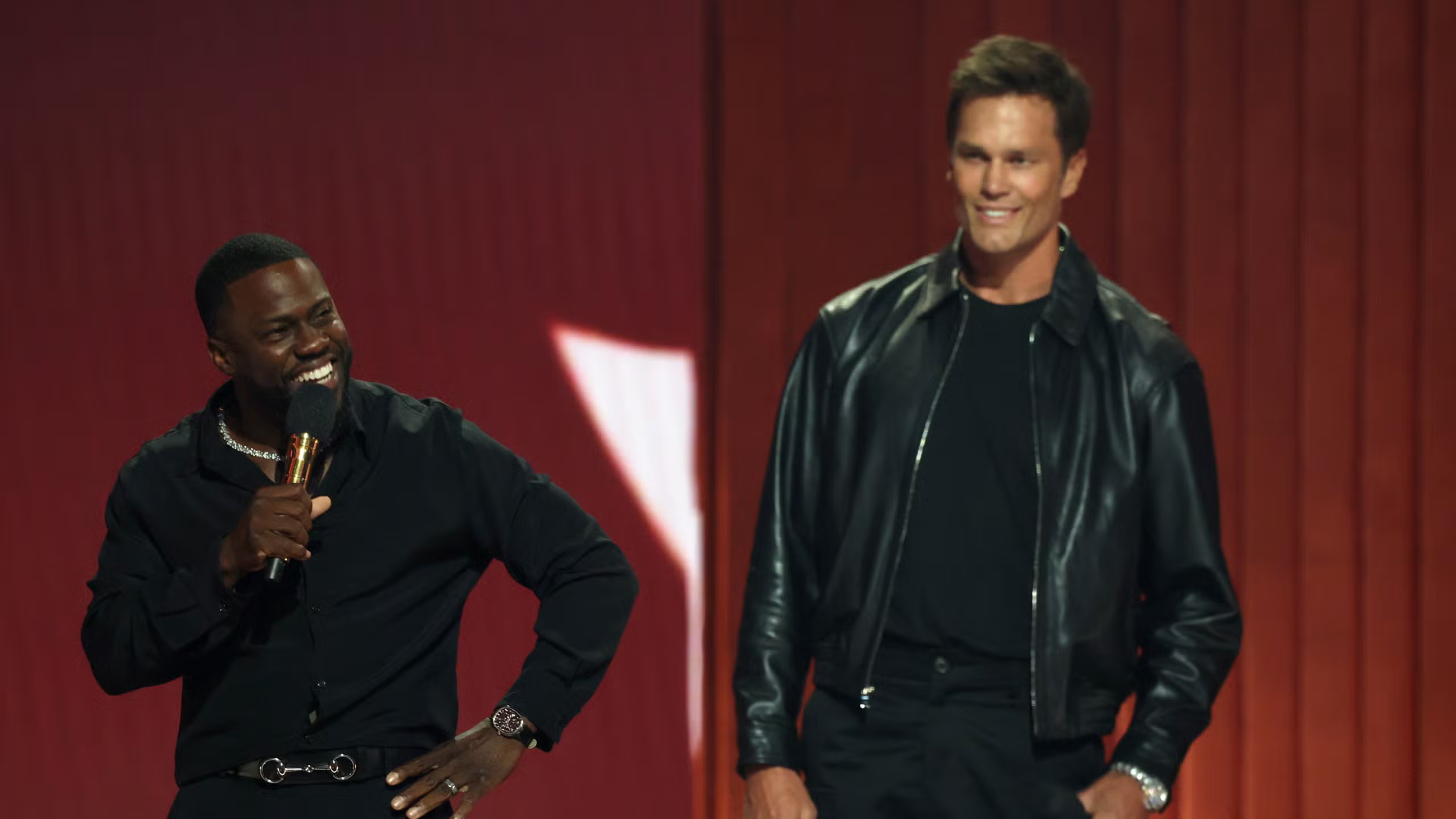 Why the Tom Brady Netflix Is A Joke Festival Presents: The Roast of Kevin Hart Jacket Defines Modern Luxury Menswear