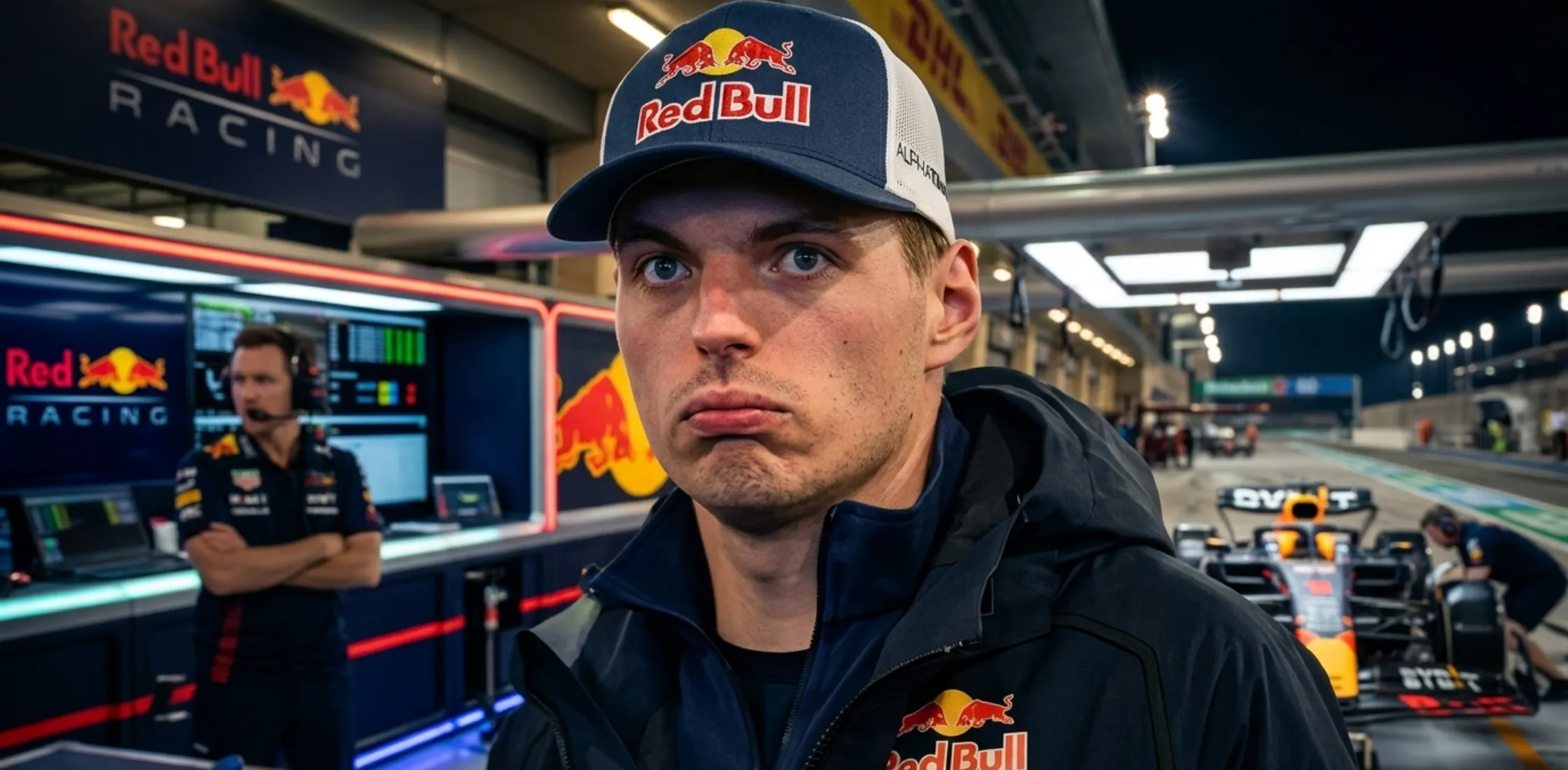 Max Verstappen ADAC Ravenol 24h Race Jacket black technical hooded racing jacket inspired by Nürburgring 2026 appearance