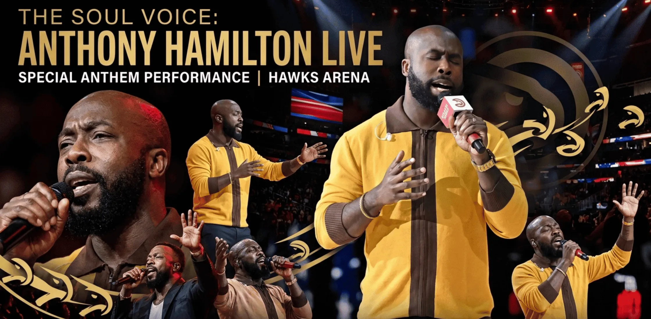 Remey Williams retro knit jacket at NBA game
