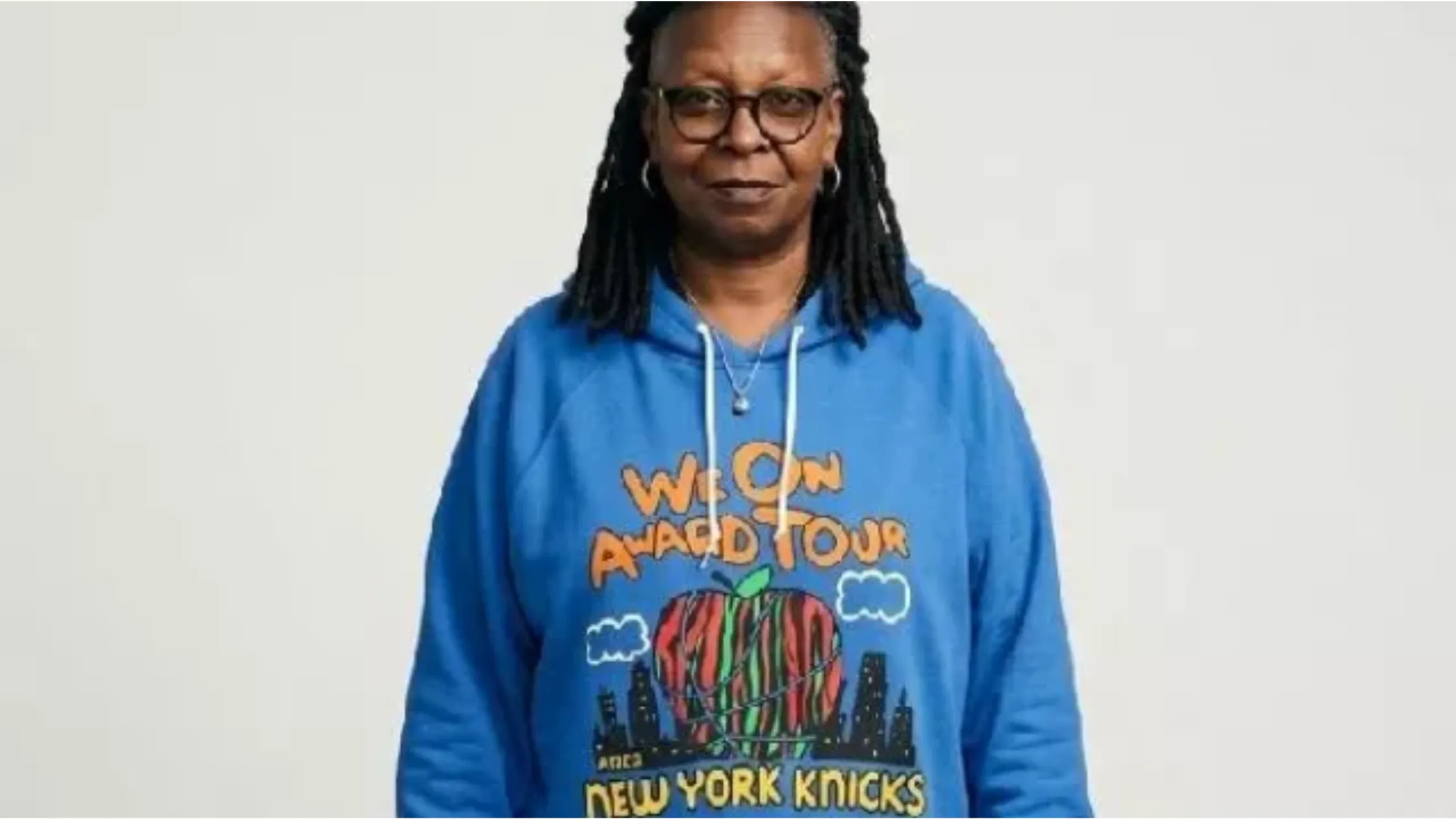 Why Everyone Is Talking About the The View 2026 Whoopi Goldberg Blue New York Knicks Hoodie