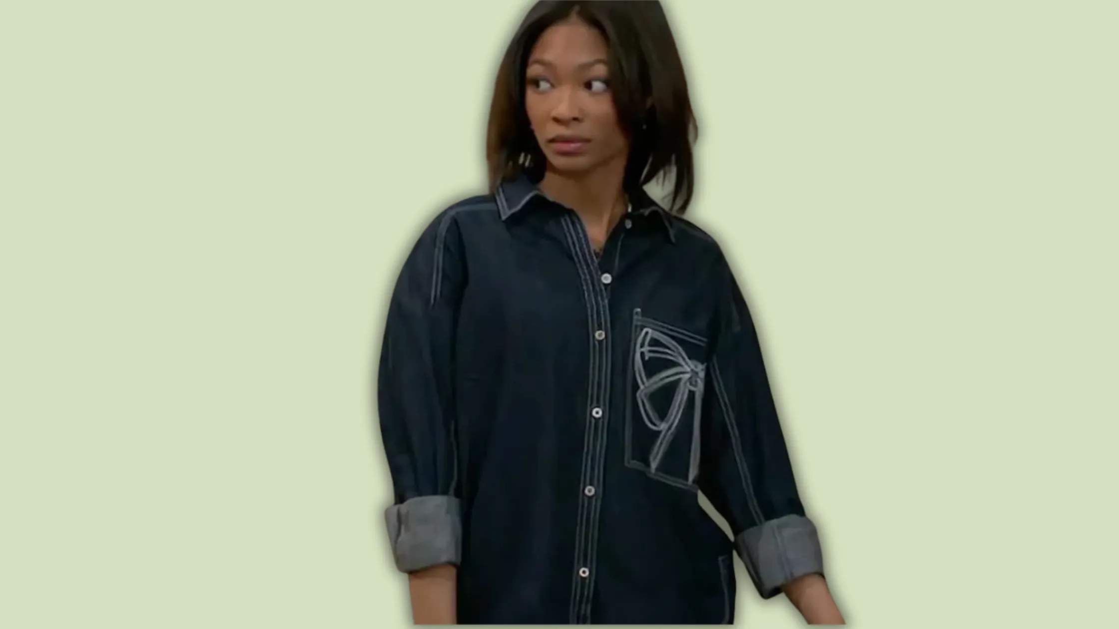 Why the Beyond the Gates 2026 Jessica Harris Denim Bow Shirt Is the Ultimate Statement Piece