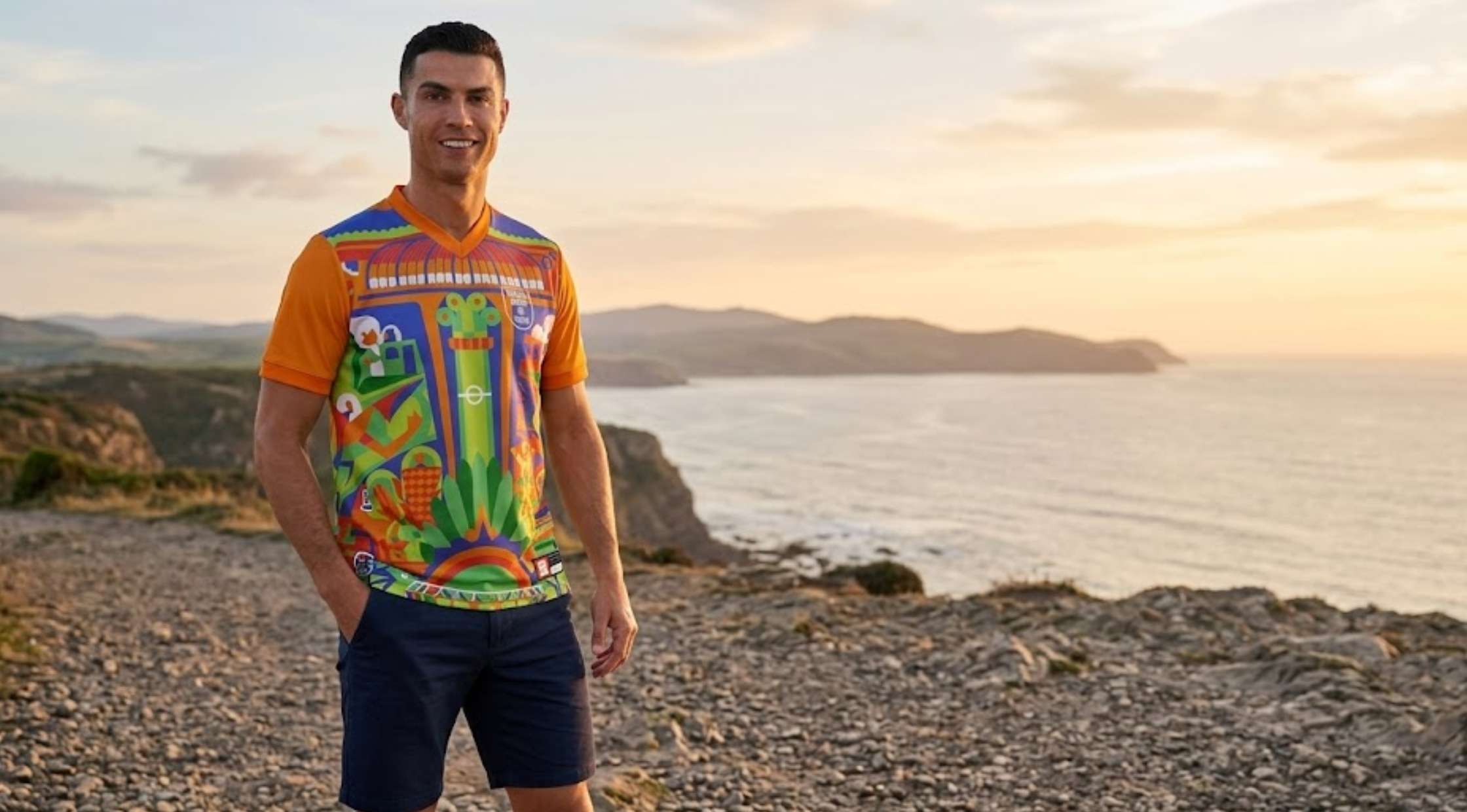 FIFA World Cup 2026 Mexico City Green Jersey with Mesoamerican Cultural Artwork