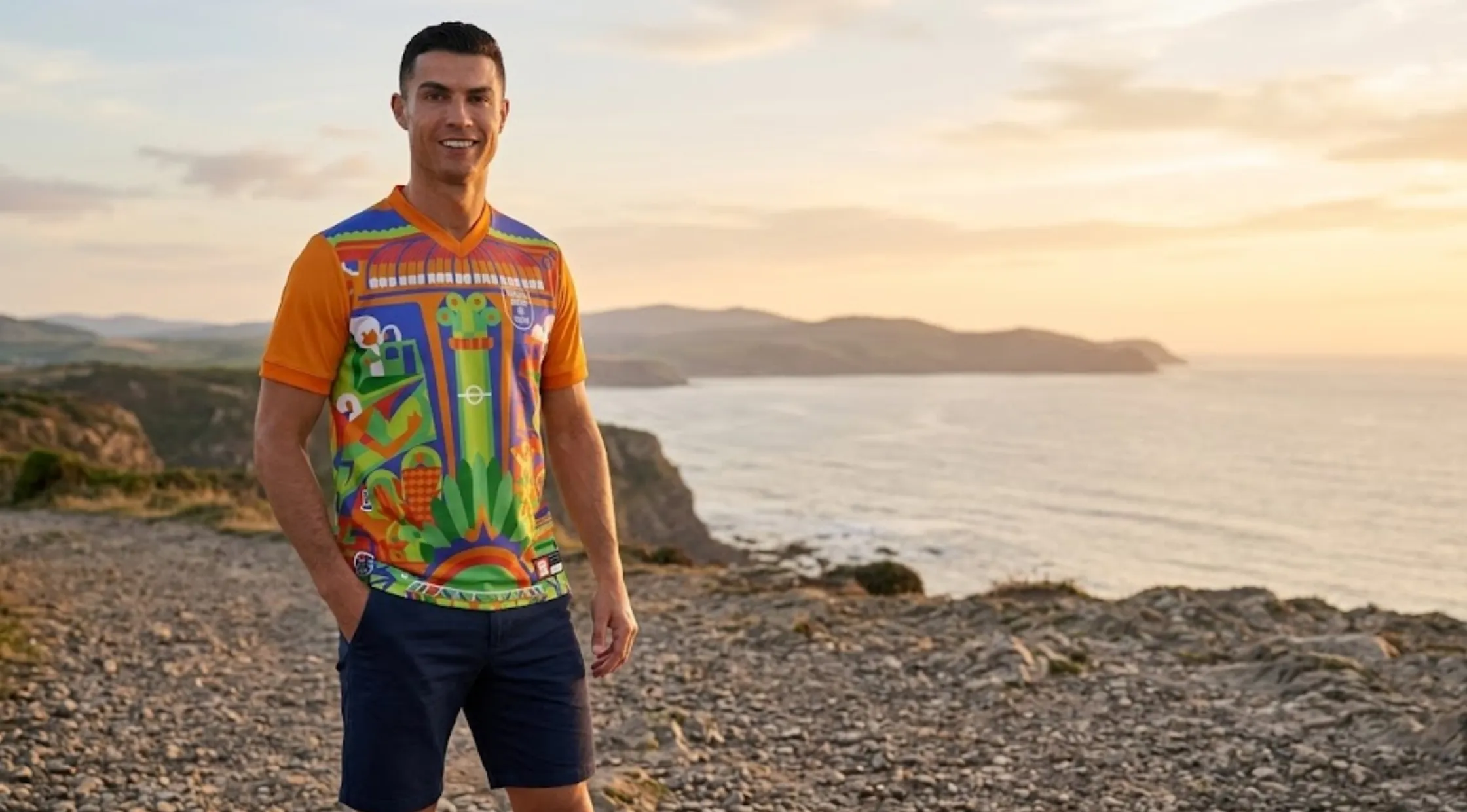 FIFA World Cup 2026 Mexico City Green Jersey with Mesoamerican Cultural Artwork