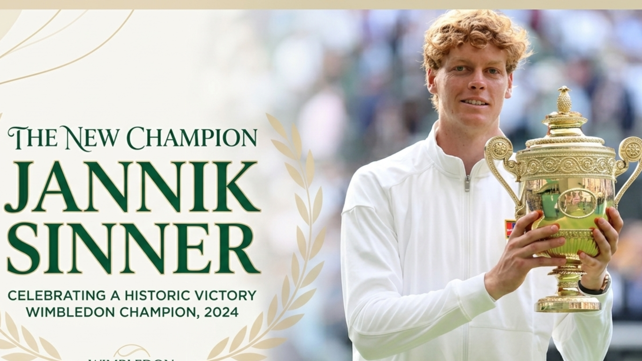 Jannik Sinner Wimbledon Jacket