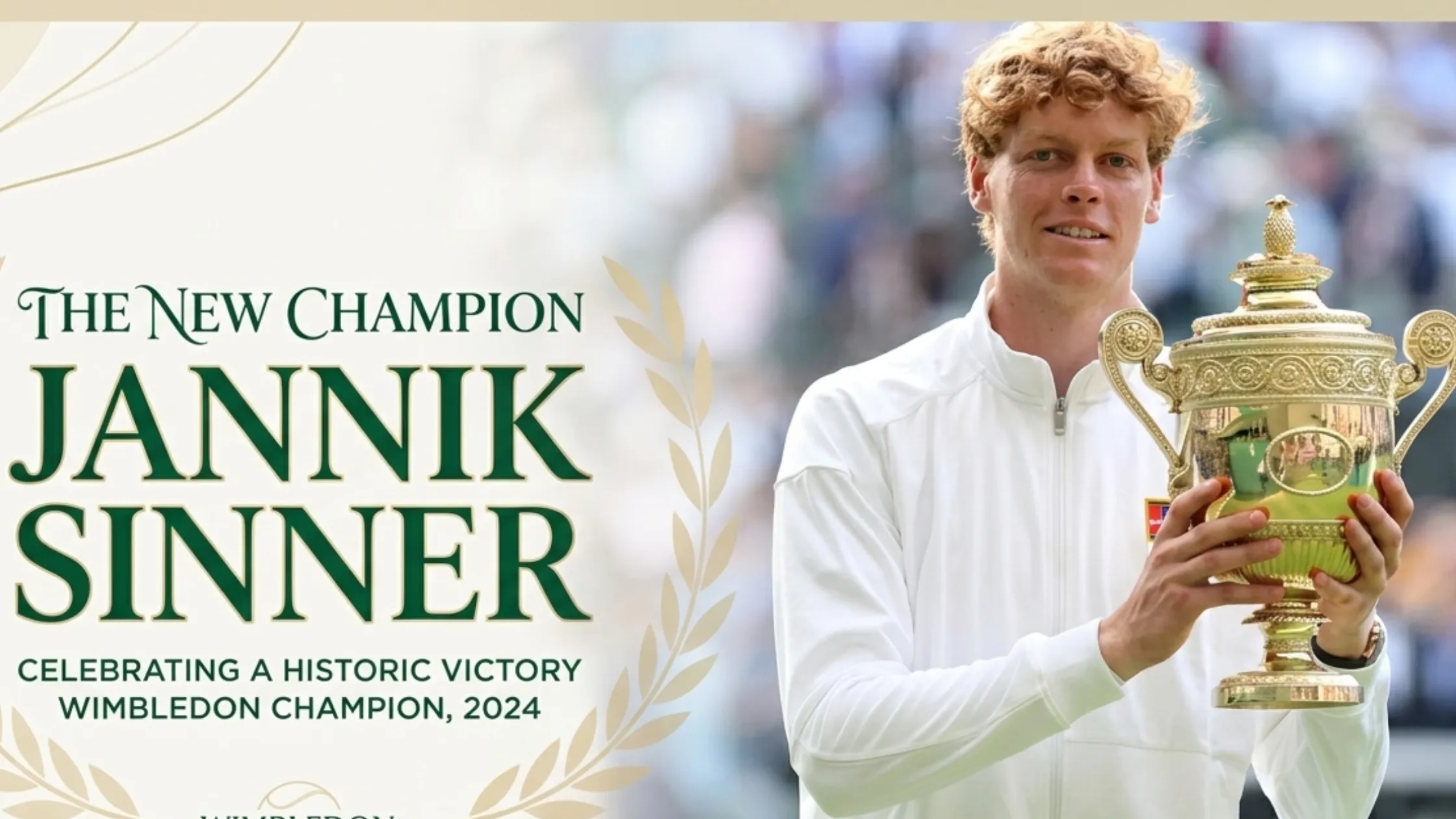 Jannik Sinner Wimbledon Jacket