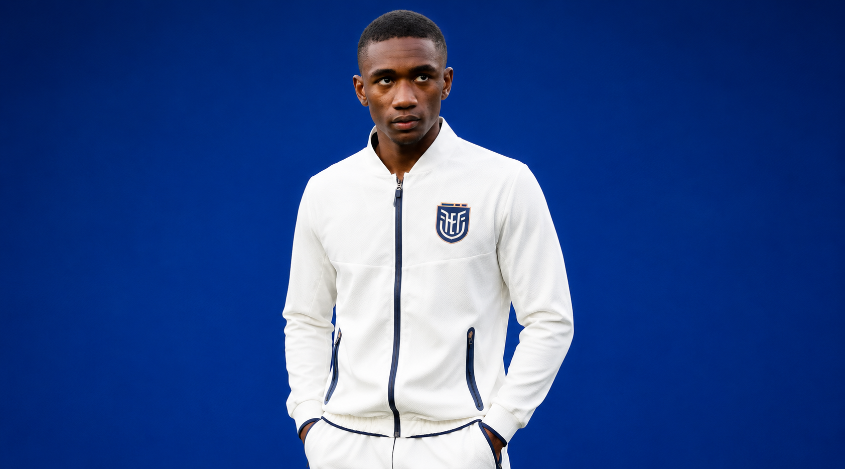 FIFA World Cup 2026 Team Ecuador White Jacket for football fans