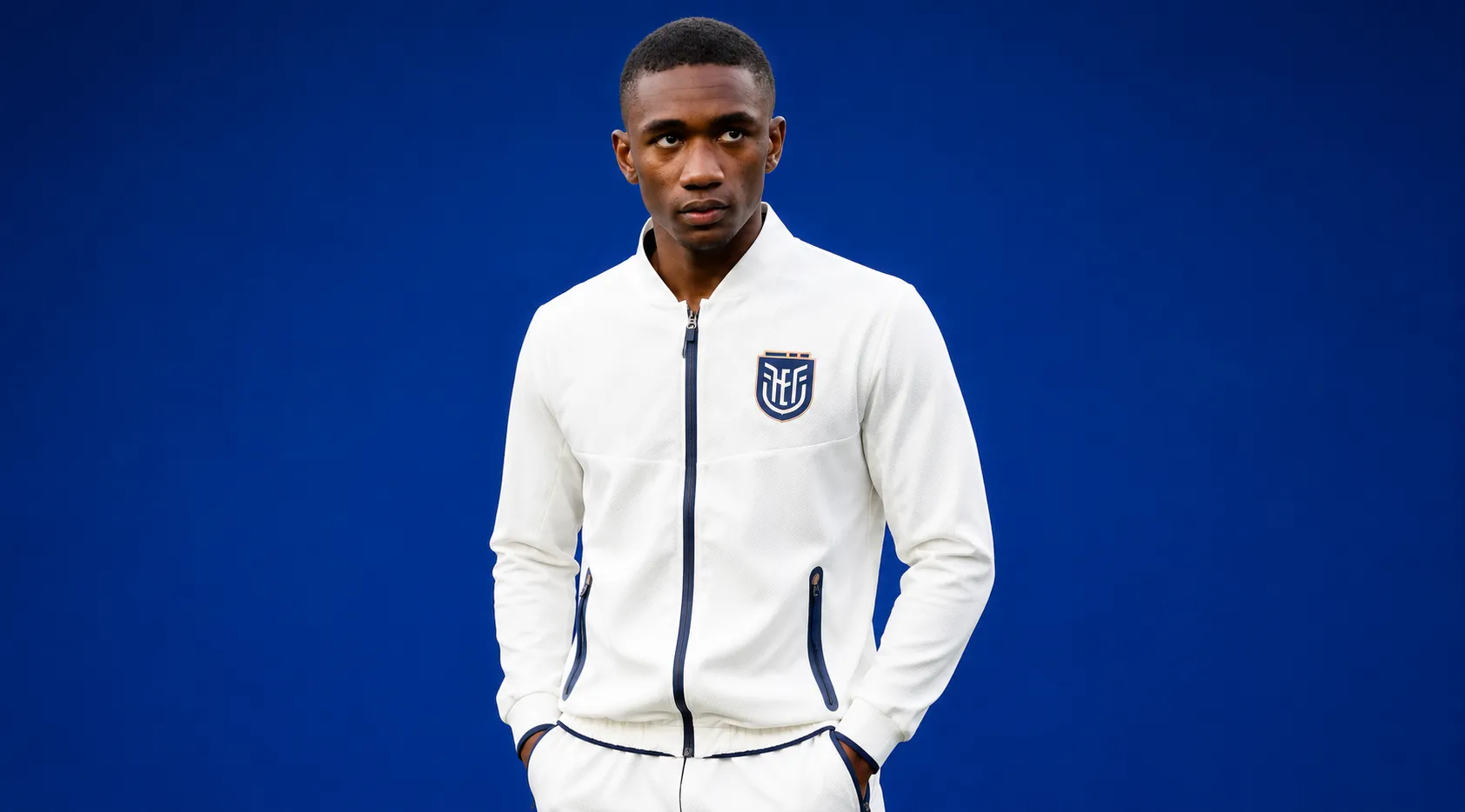 FIFA World Cup 2026 Team Ecuador White Jacket for football fans