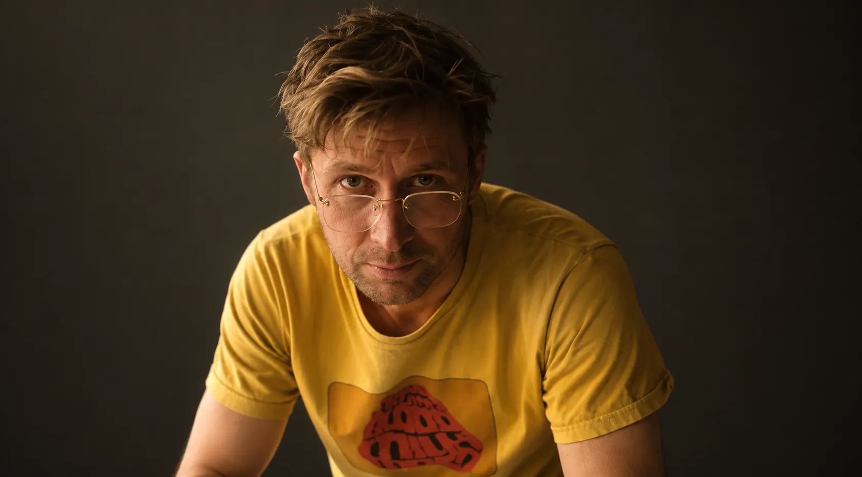 Project Hail Mary Ryan Gosling Yellow Crewneck Retro Graphic Cotton T-Shirt