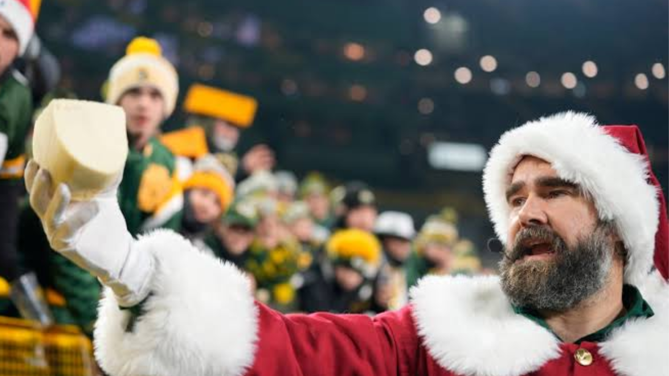 Bring Festive Elegance Home with the Jason Kelce Santa Claus Coat