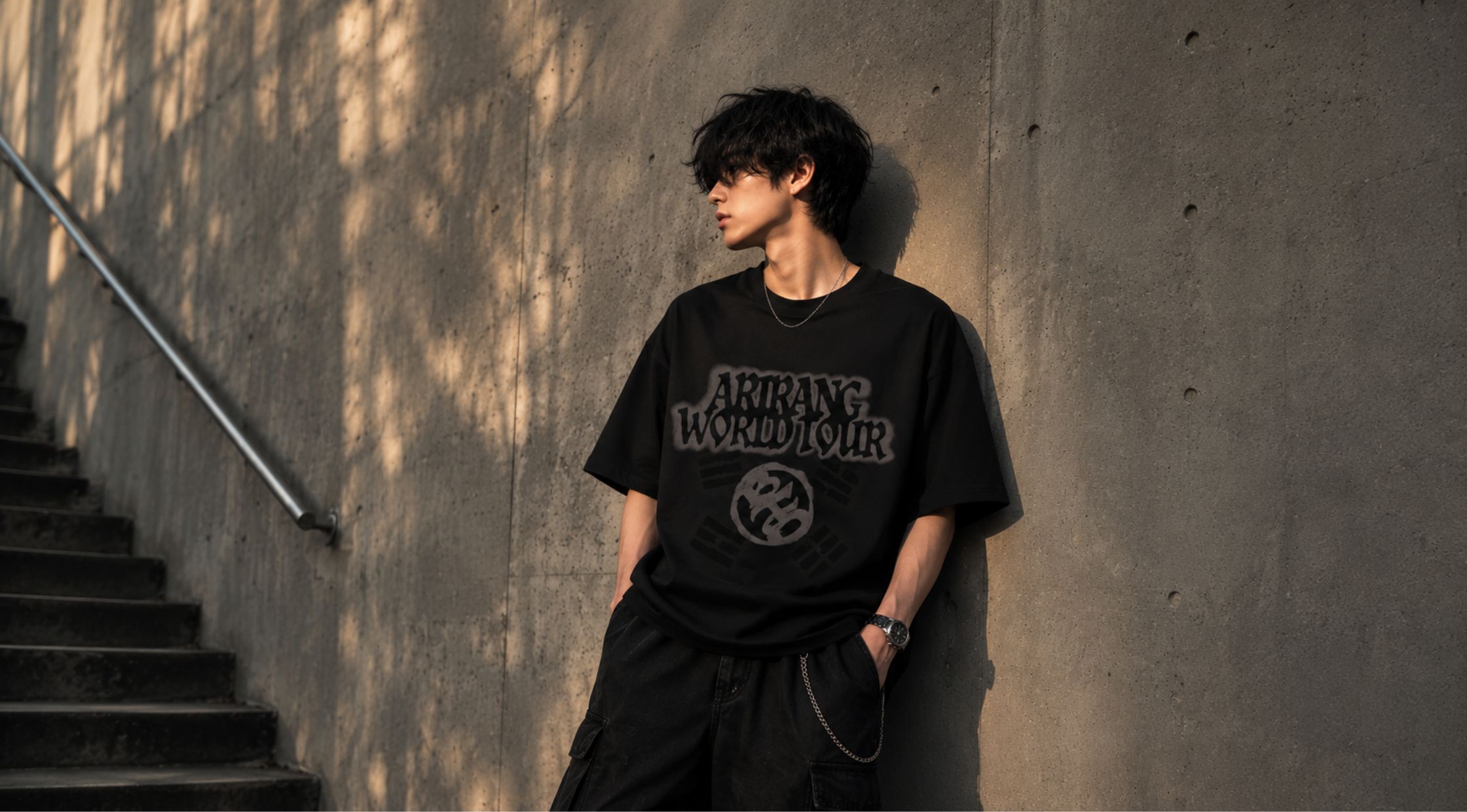 Why the BTS Arirang World Tour Black T-Shirt is the Ultimate Tour Revival Grails Piece