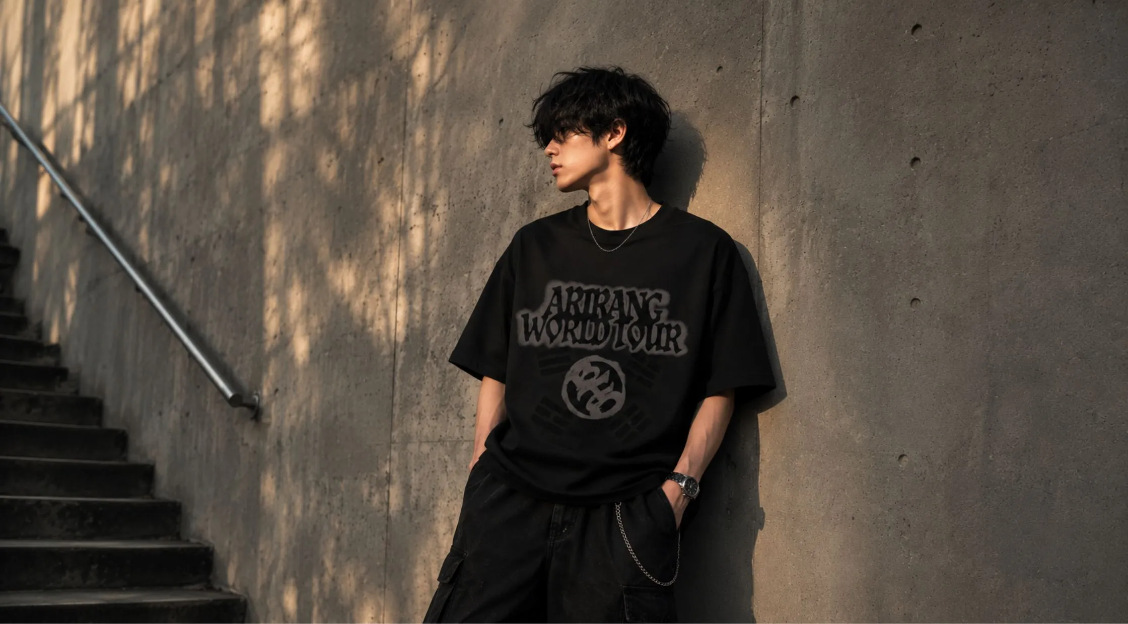 Why the BTS Arirang World Tour Black T-Shirt is the Ultimate Tour Revival Grails Piece