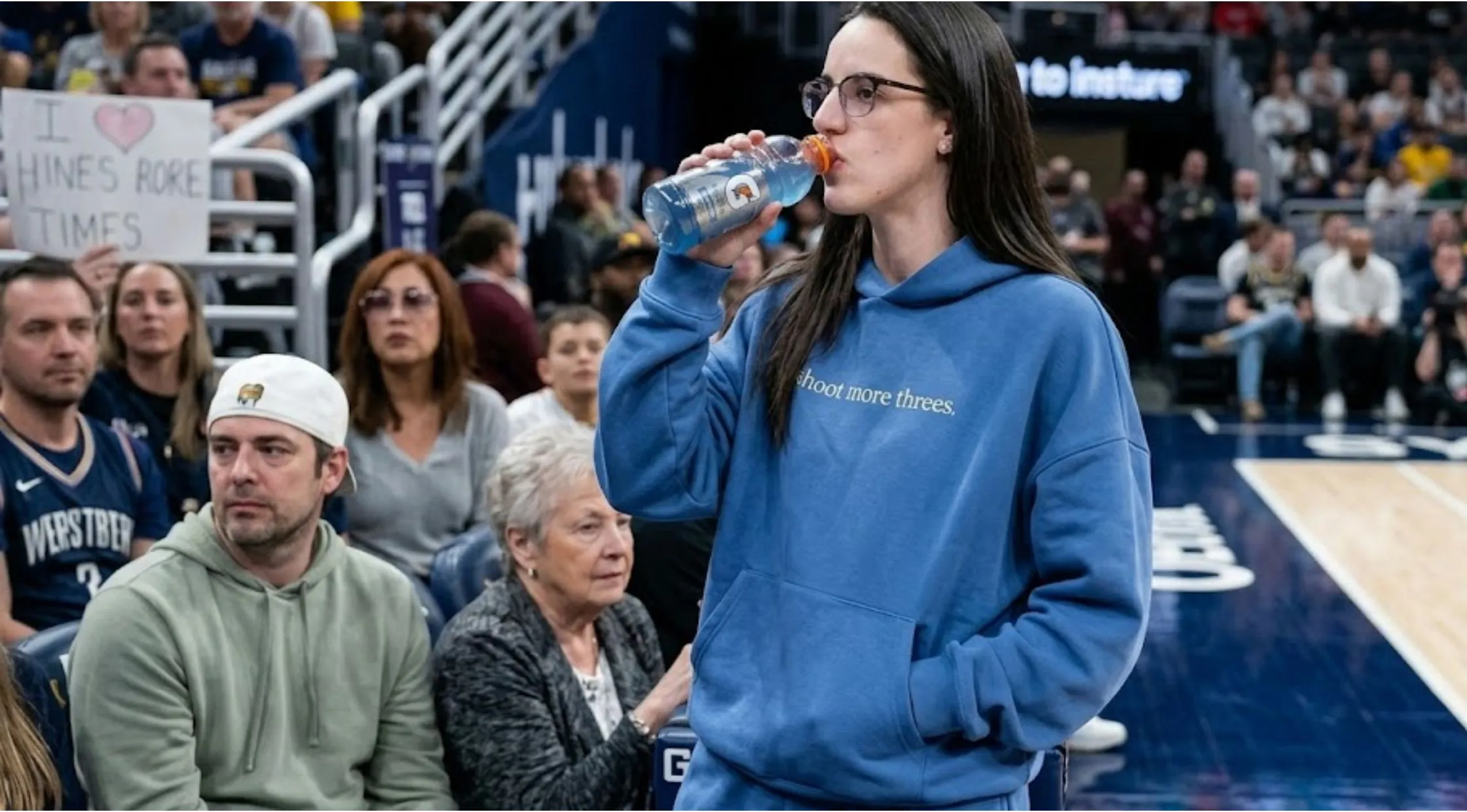 Why the Shoot More Threes Caitlin Clark Blue Hoodie Is the Ultimate Everyday Streetwear Essential