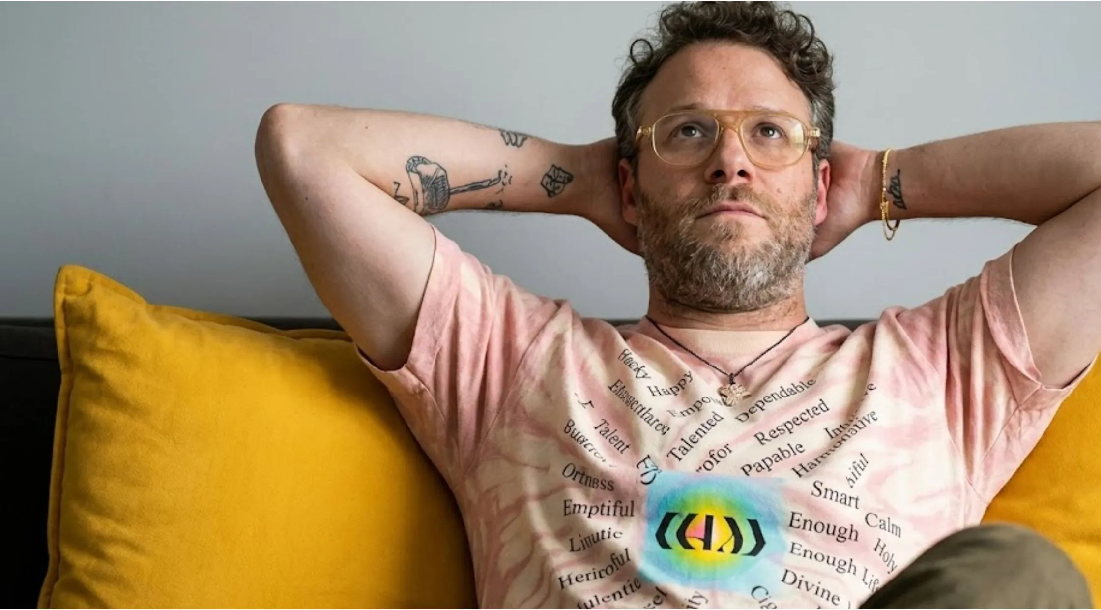 Why Will’s Tie-Dye Positive Affirmation Tee in Platonic Season 2 is the Ultimate Laid-Back California Grail