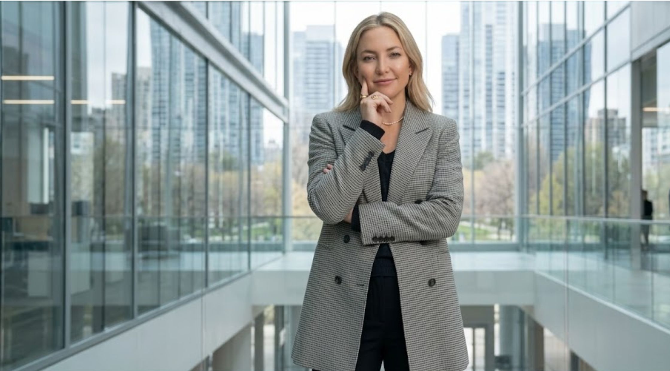 Why the Running Point S02 Kate Hudson Double Breasted Blazer Defines Modern Elegance