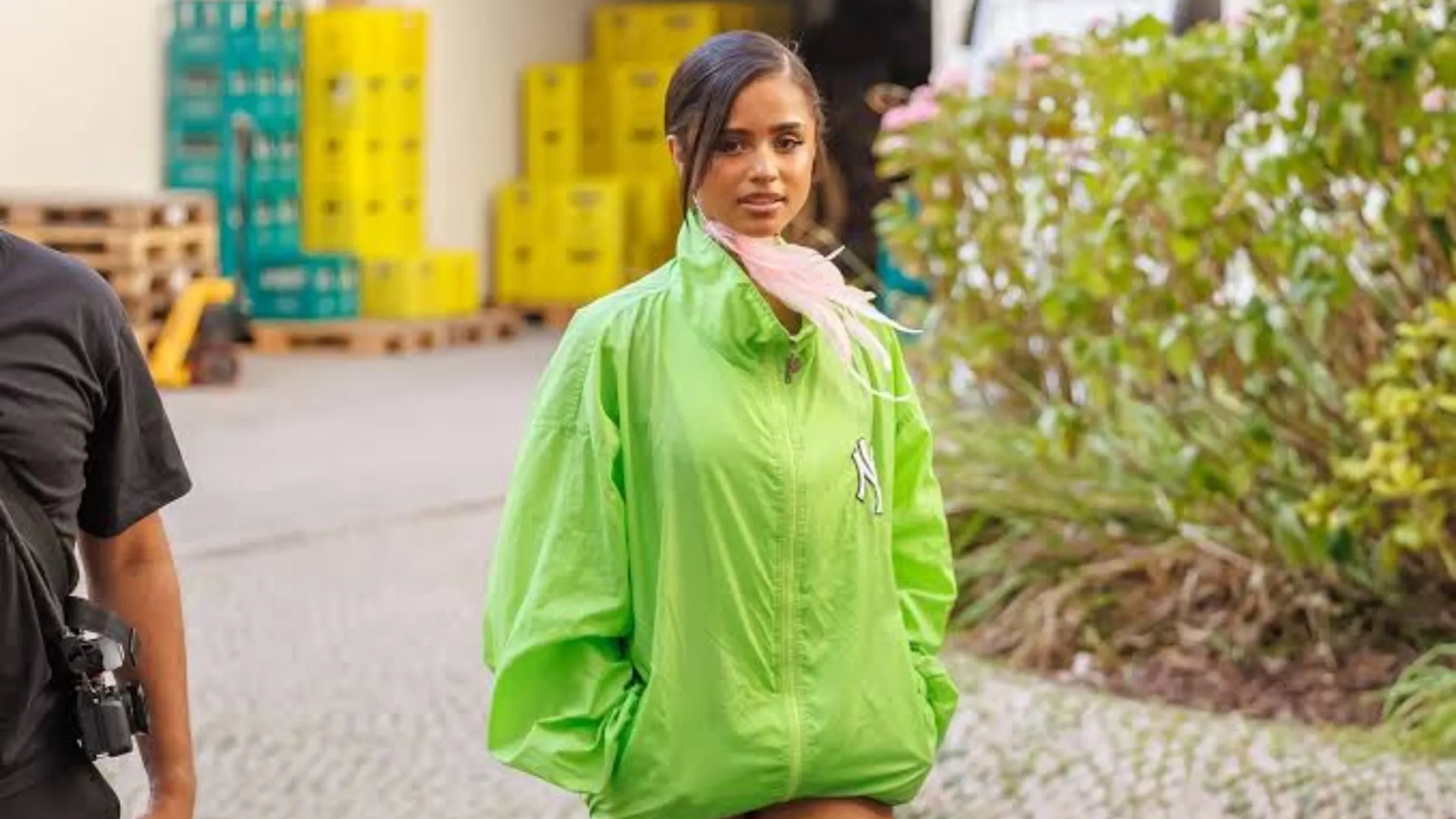 Looking for the Tyla Soho House Berlin 2026 Jacket Here's Why This Neon Windbreaker Is a Must-Have