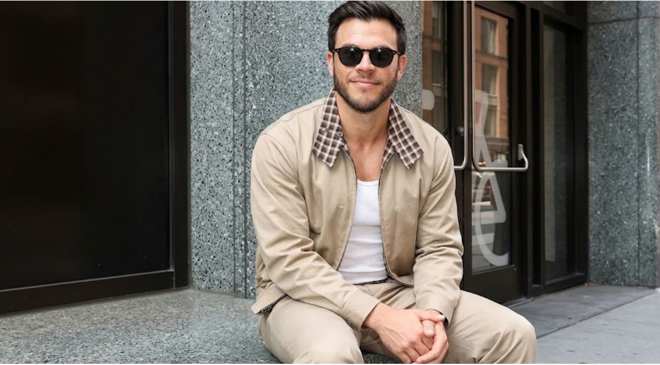 How to Style the Jimmy Tatro ABC Studios 2026 Beige Jacket for a Retro-Inspired Look