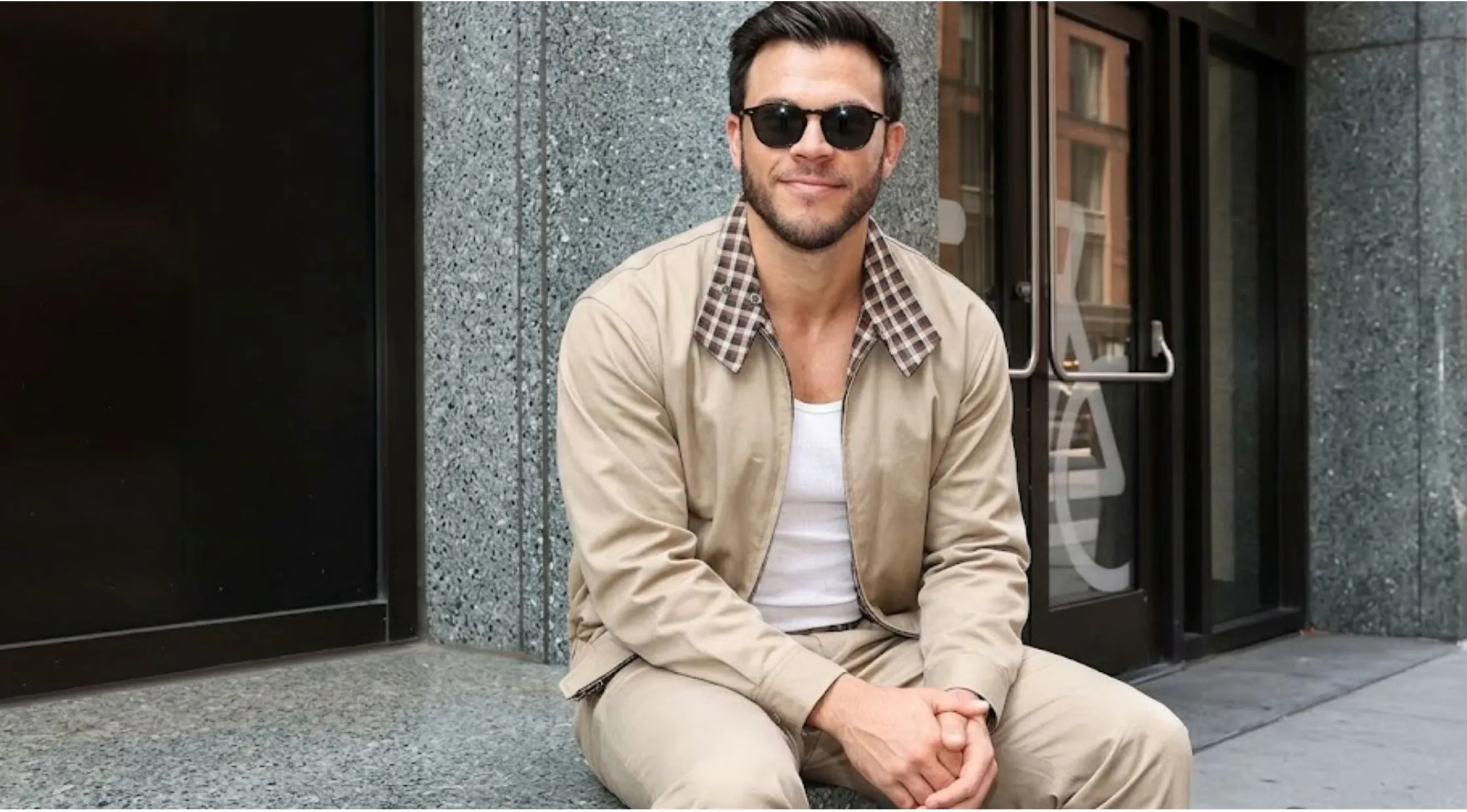 How to Style the Jimmy Tatro ABC Studios 2026 Beige Jacket for a Retro-Inspired Look