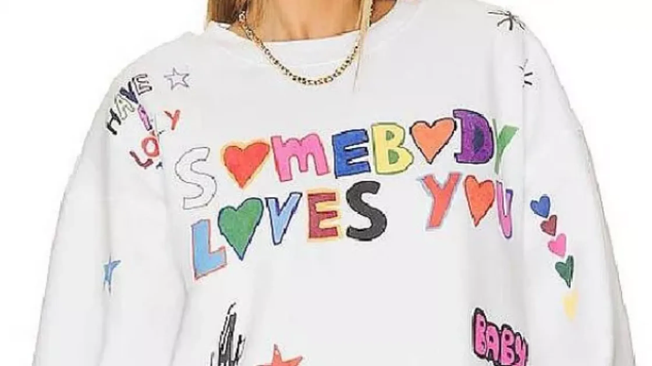 How to Style the Somebody Loves You Sweatshirt for a Fun Y2K Streetwear Look