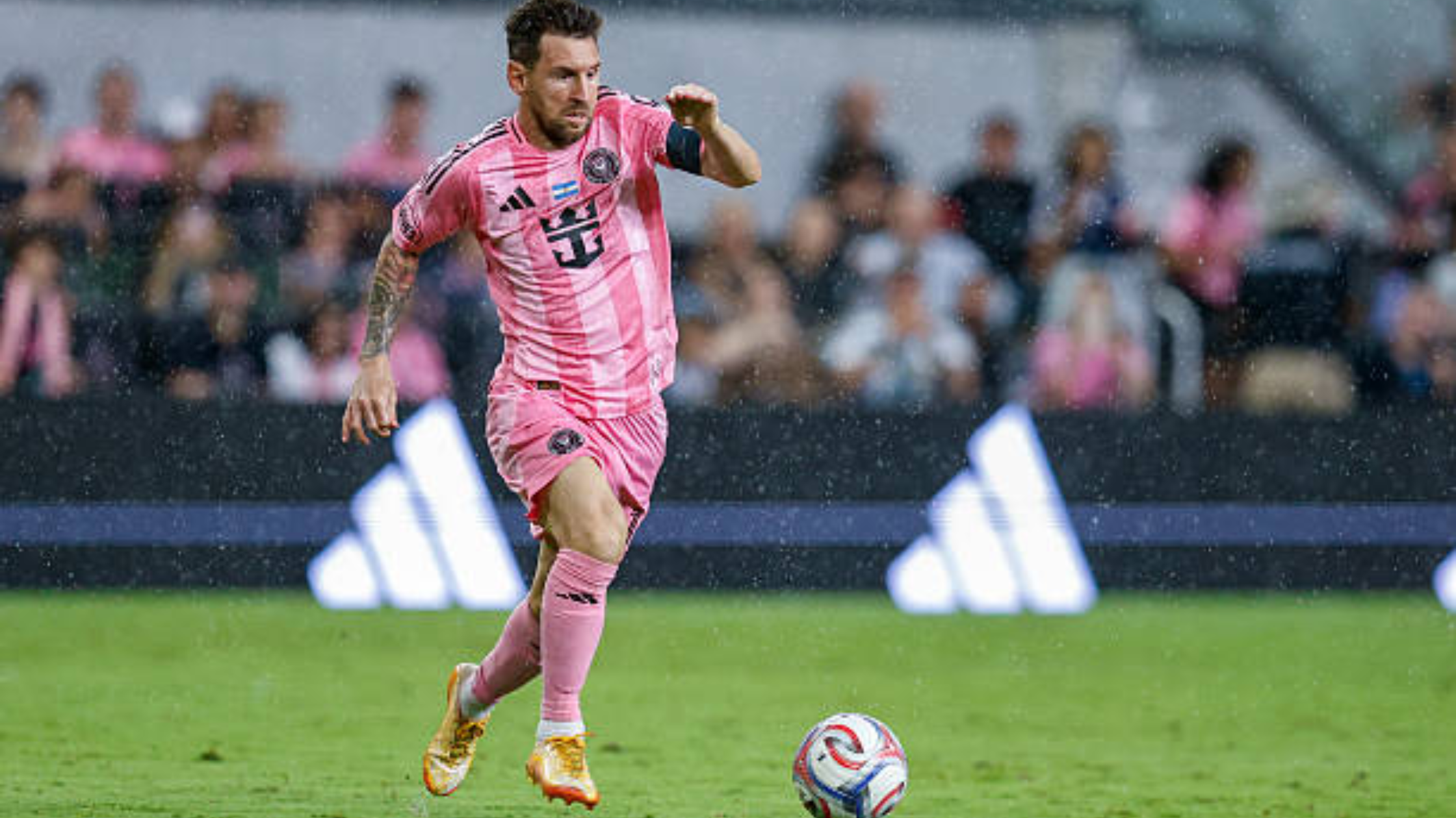 Wear the Spirit of Inter Miami with the MLS Match Inter Miami CF Lionel Messi Pink Jersey