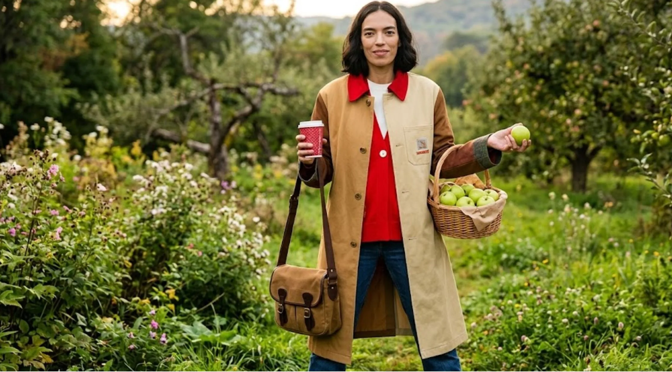 How to Style the In The City S01 Danielle Olivera Long Coat for a Bold Celebrity-Inspired Look