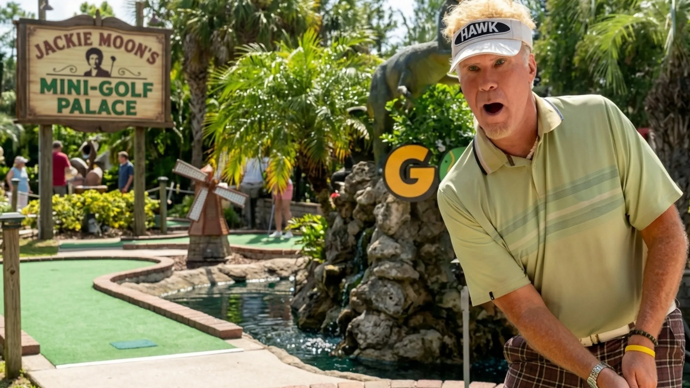 The Hawk Will Ferrell Polo Shirt