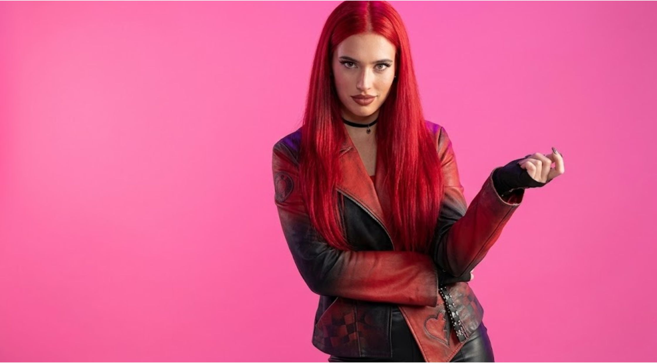 How to Own Princess-Inspired Style with the Descendants Wicked Wonderland Kylie Cantrall Leather Jacket