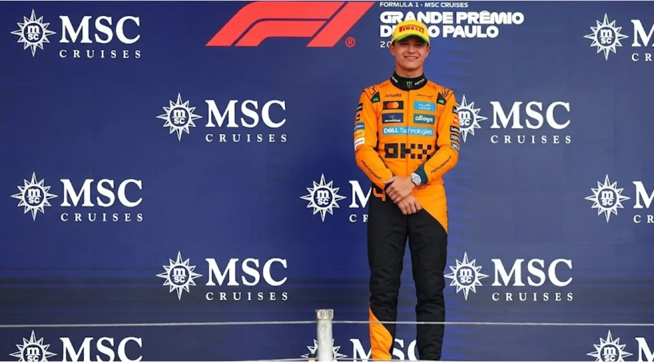 How to Style the Lando Norris F1 Grand Prix Of Brazil Jumpsuit for a Bold Racing Look
