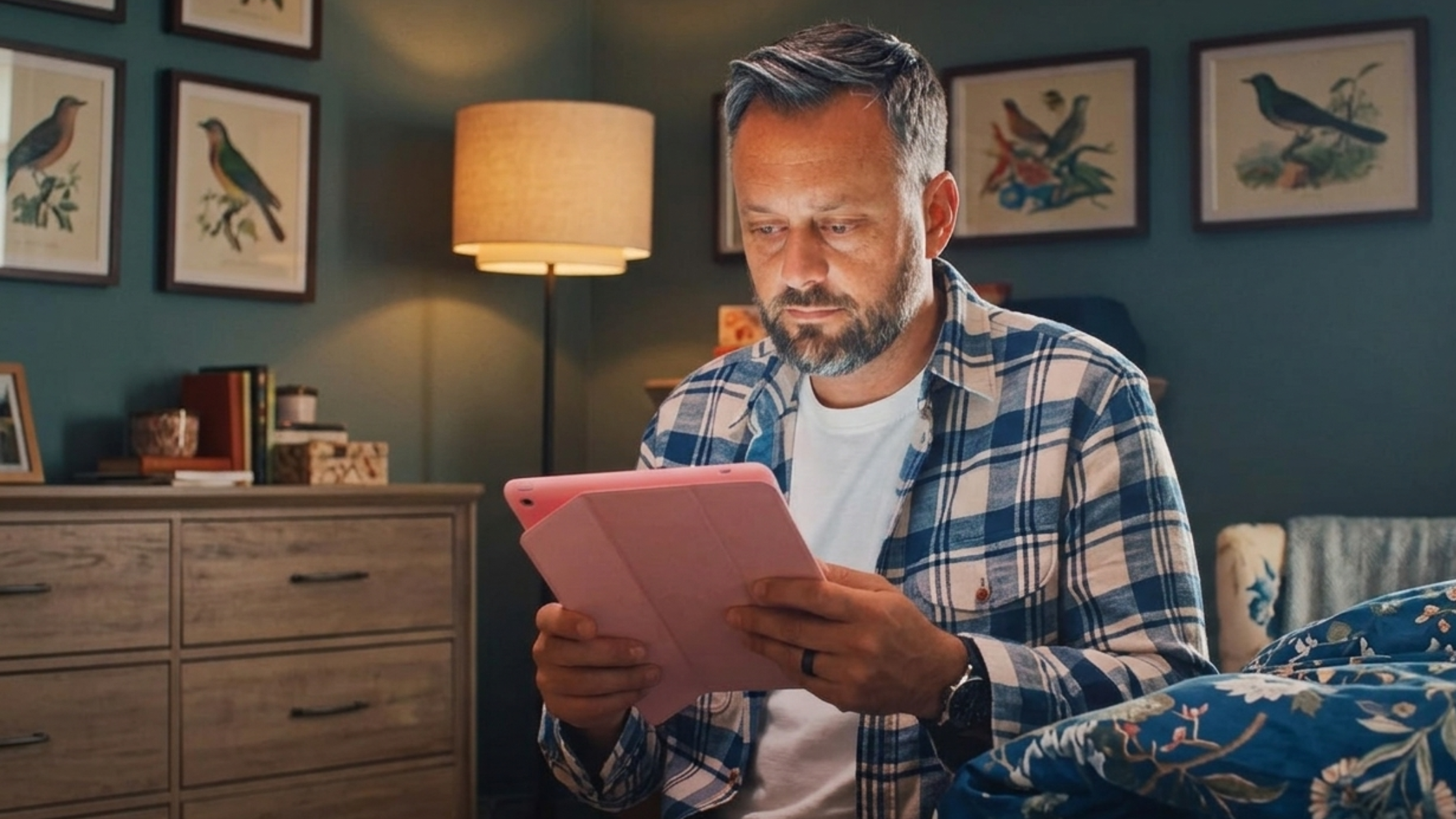 Nate Bargatze Plaid Shirt