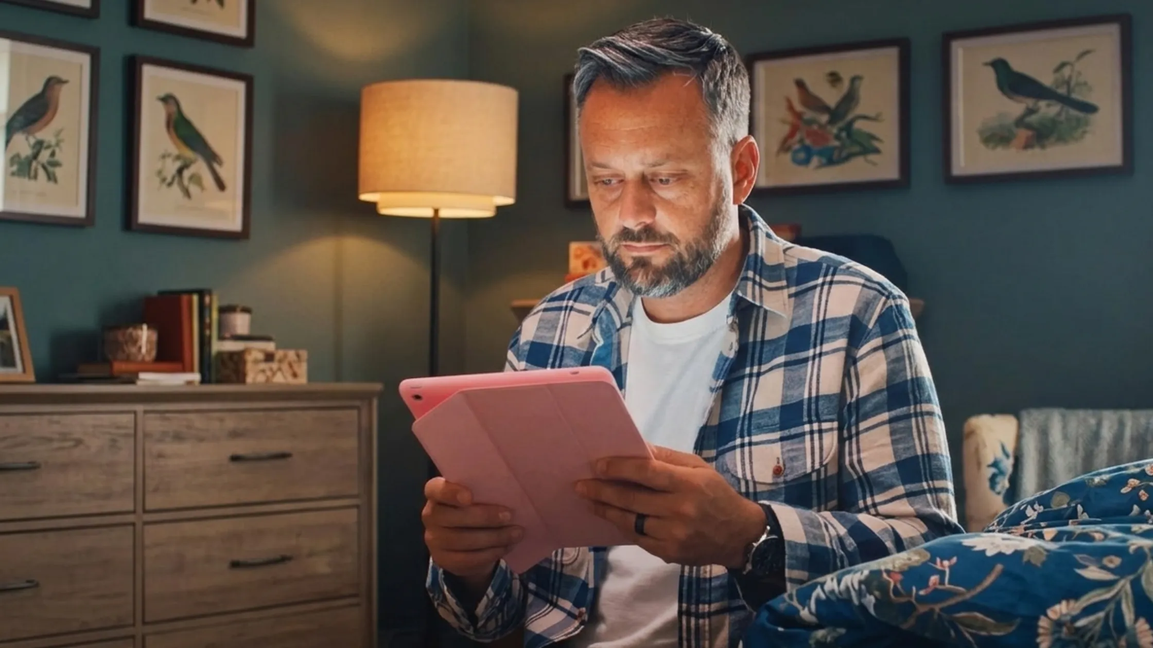 Nate Bargatze Plaid Shirt
