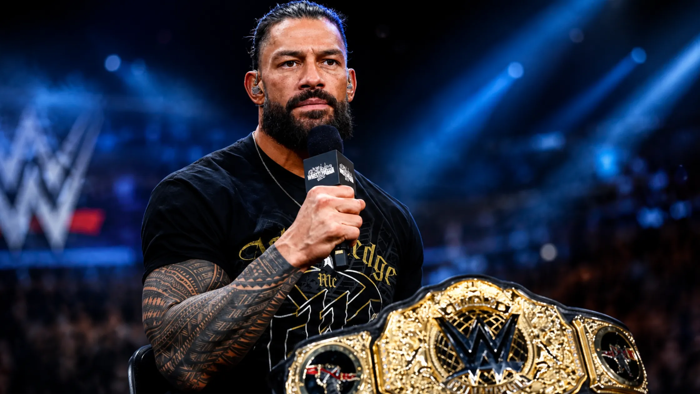 How to Own the Ring Style with the Roman Reigns WrestleMania 42 T-shirt