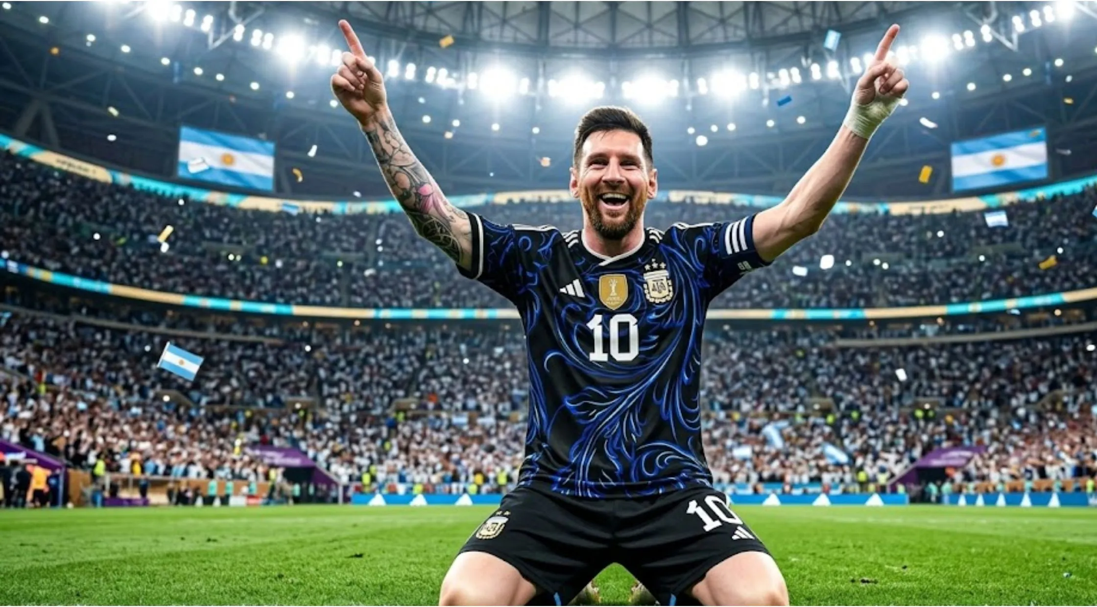 Why Lionel Messi’s 2026 Black & Blue Baroque Away Jersey is the Ultimate Football Grail