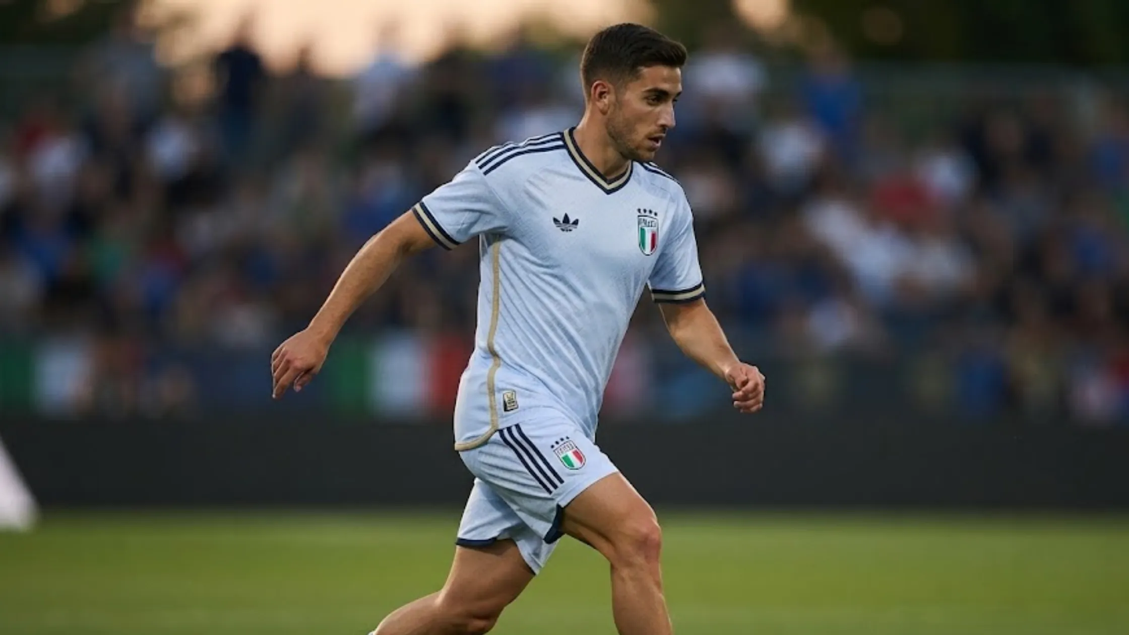 Italy 2026 Authentic Away White Jersey with FIGC Four Star Crest