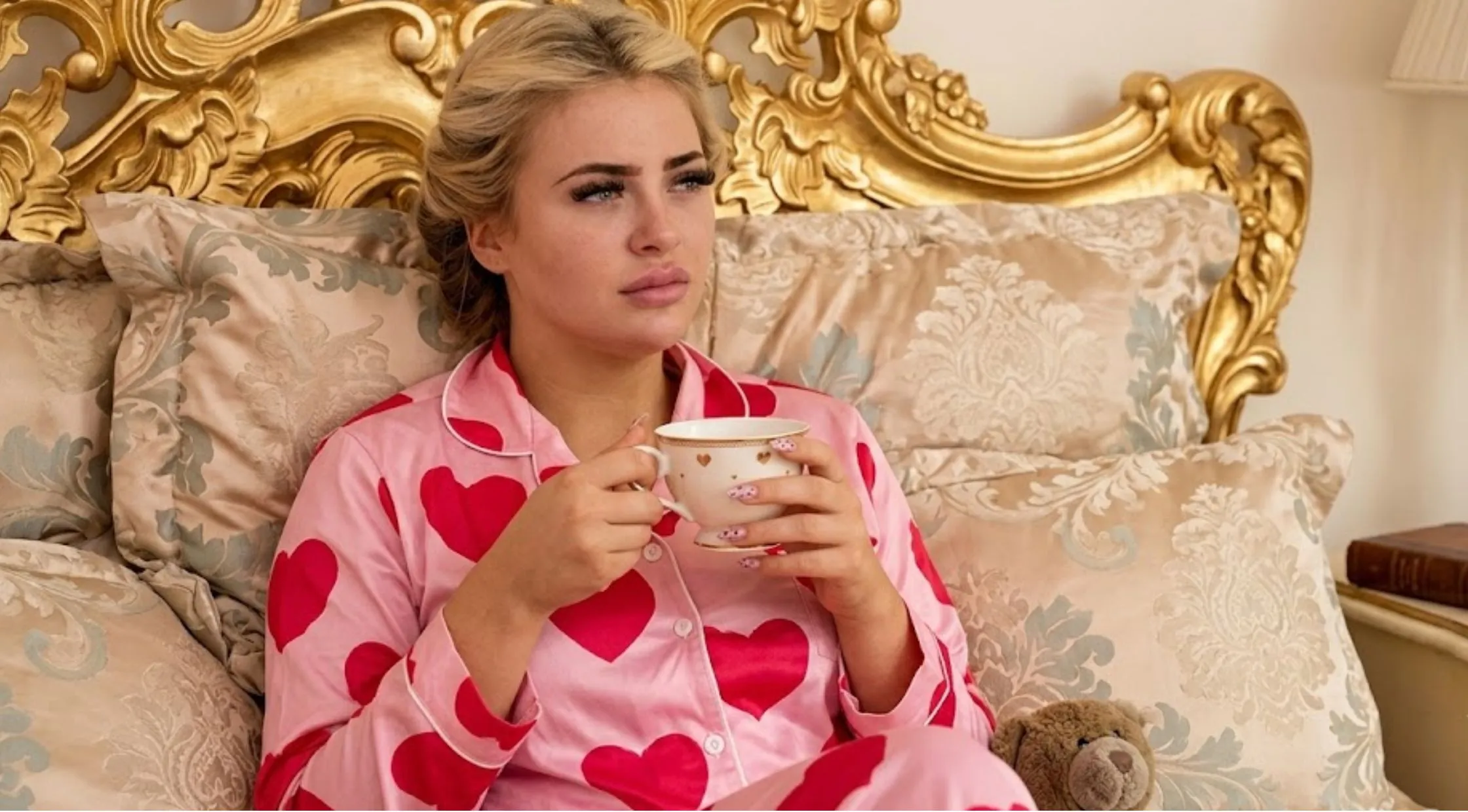 How to Recreate Reality TV Sleepwear Style with the Secret Lives of Gypsy Wives Trewley Precious Hearts Pajamas