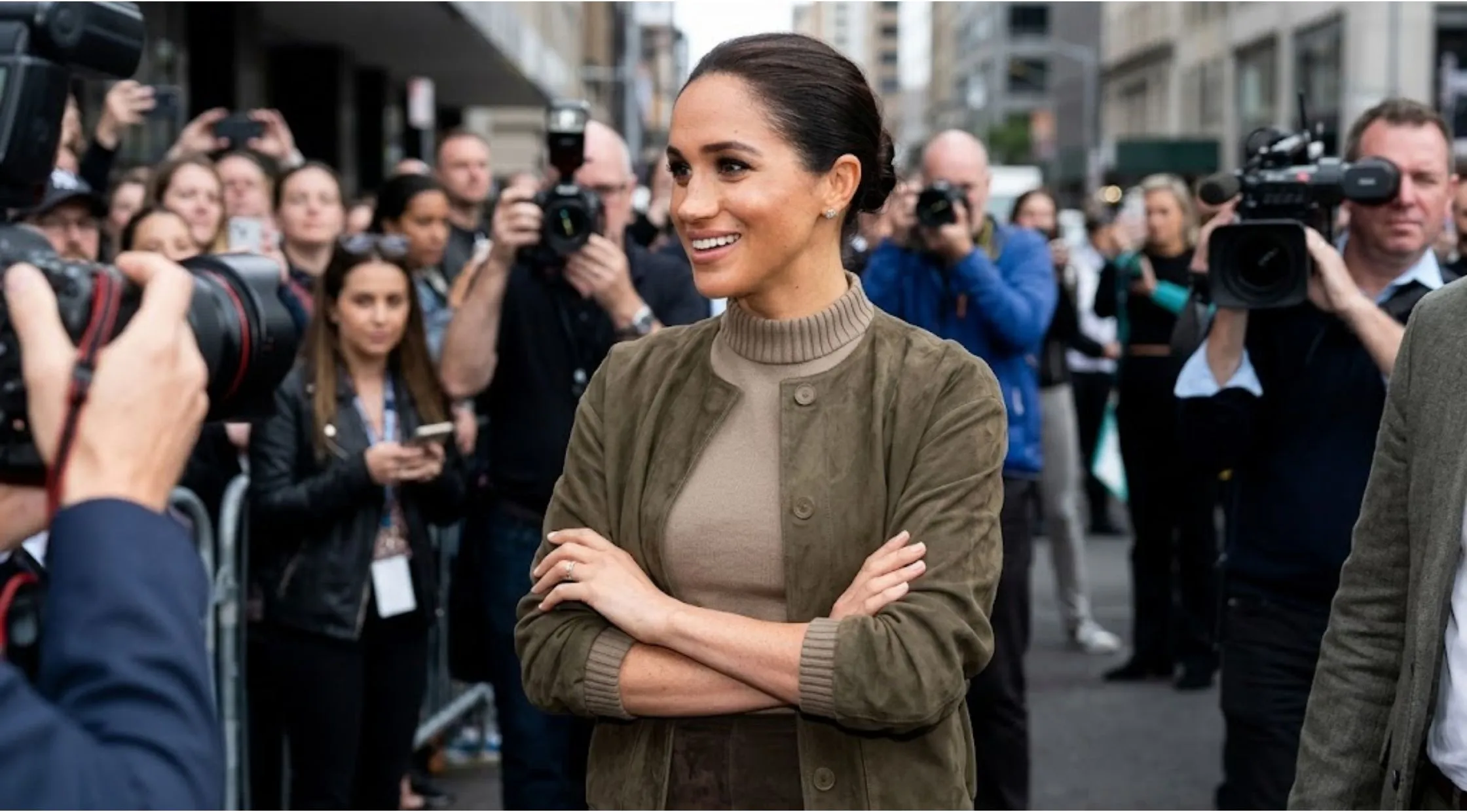 Why Meghan Markle’s Olive Suede Utility Jacket is the Ultimate Royal-Inspired Grail