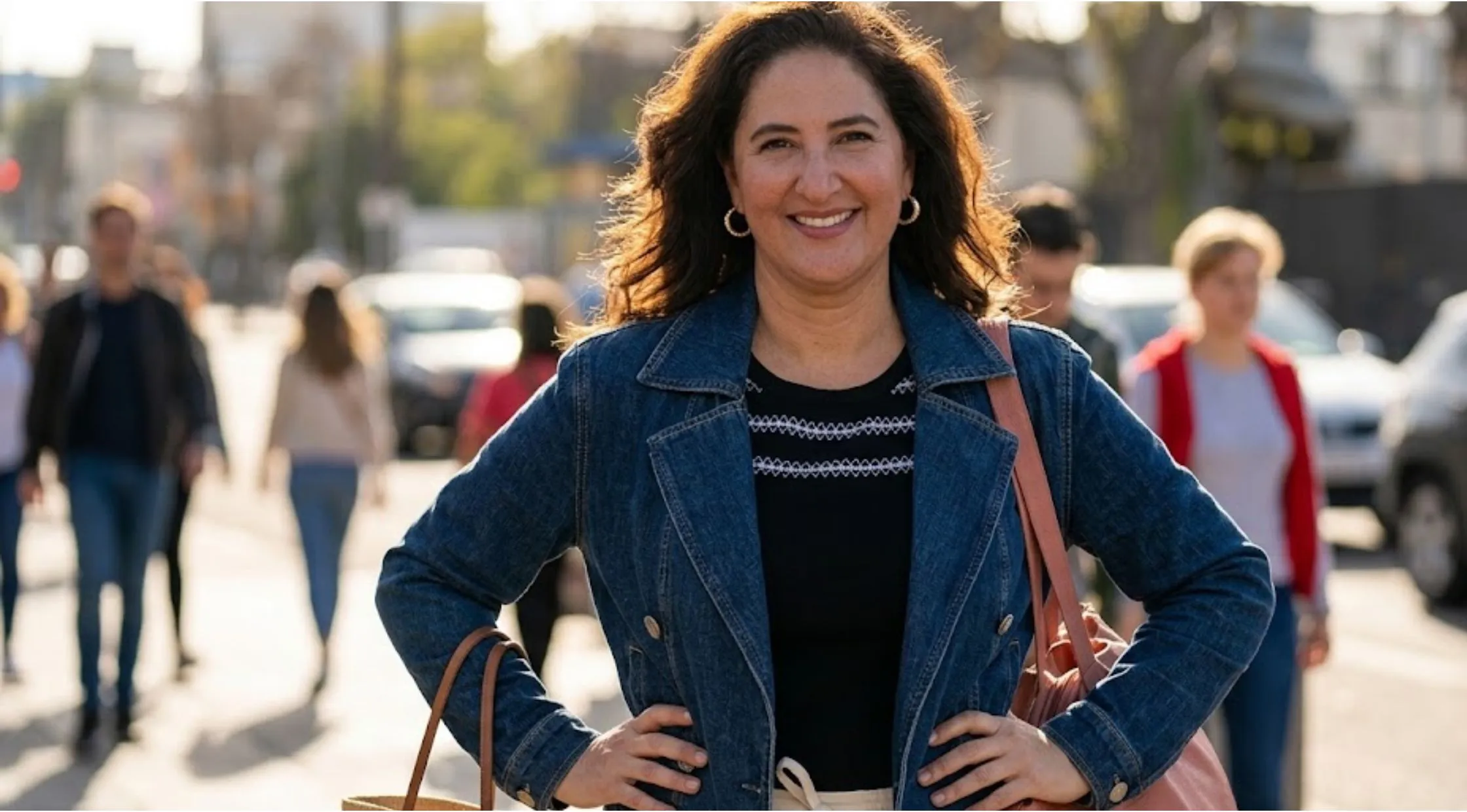 Why Brooke Kirtley’s Dark Denim Crop Jacket is the Ultimate Casual-Chic Grail