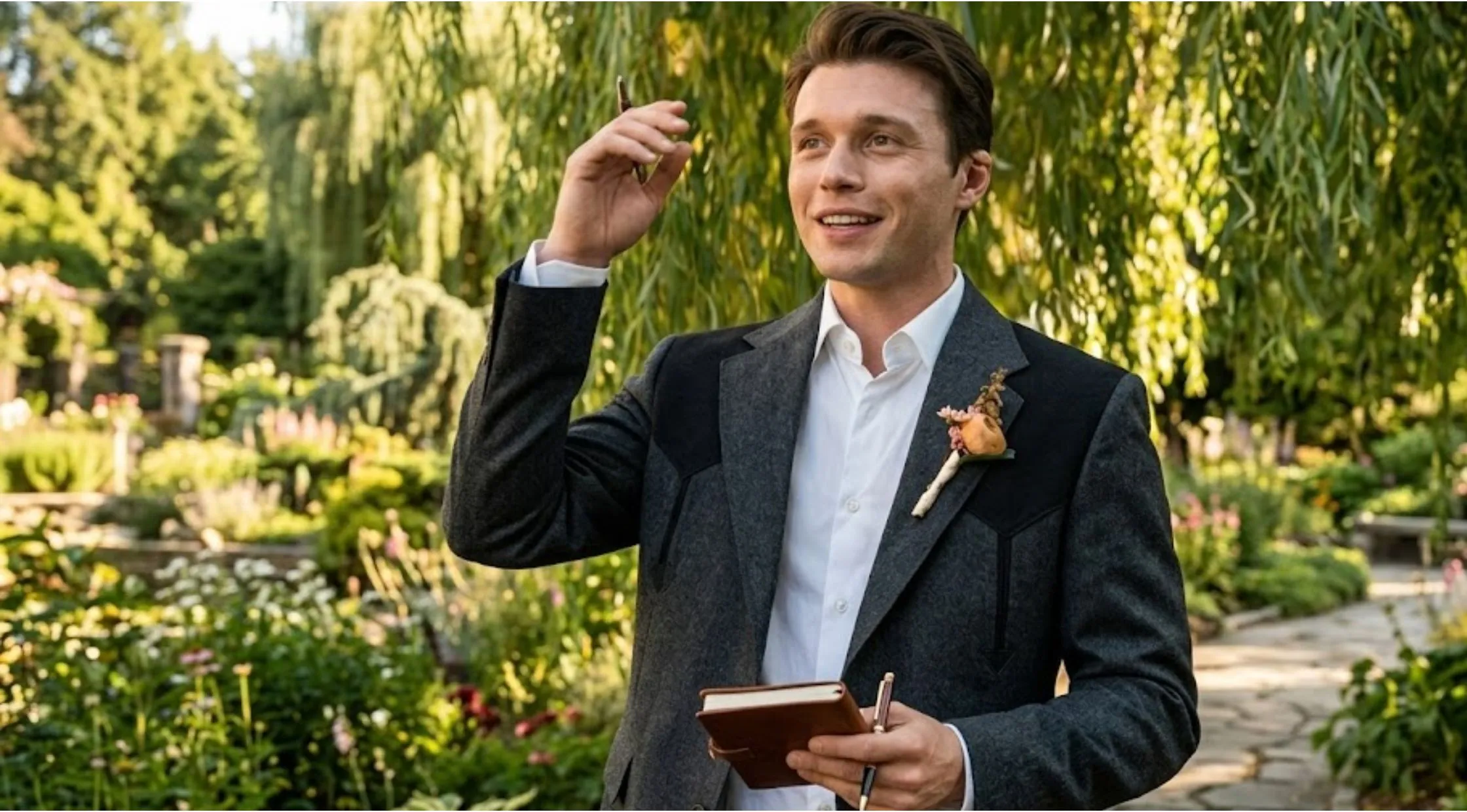 Looking for a Western-Inspired Blazer Discover Nick Robinson’s Sleek Style