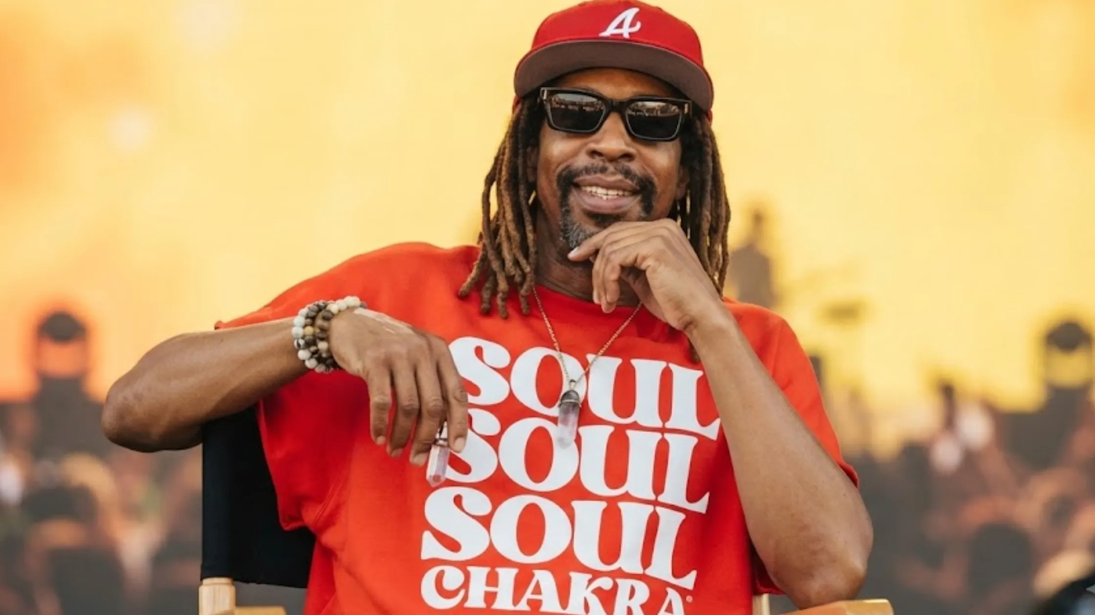 Lil Jon I’m Back Tour PGE Narodowy Orange Soul Chakra Graphic Crewneck Shirt