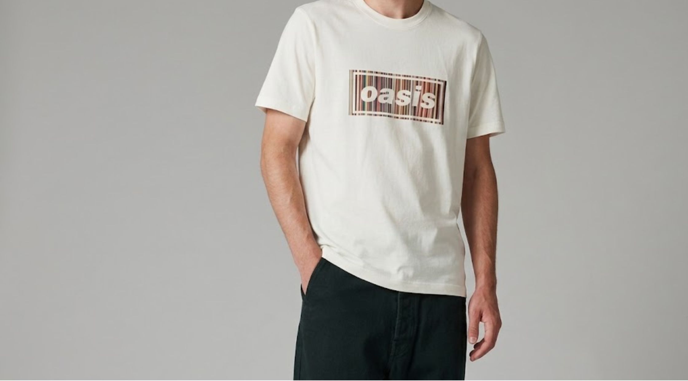 Why the Paul Smith x Oasis Stripe Logo Tee is the Ultimate Britpop Fashion Grail