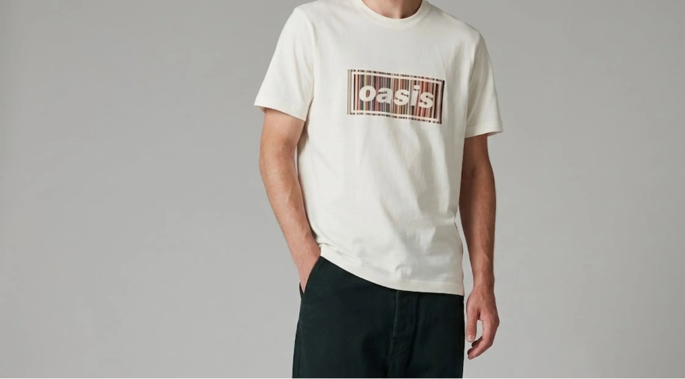 Why the Paul Smith x Oasis Stripe Logo Tee is the Ultimate Britpop Fashion Grail