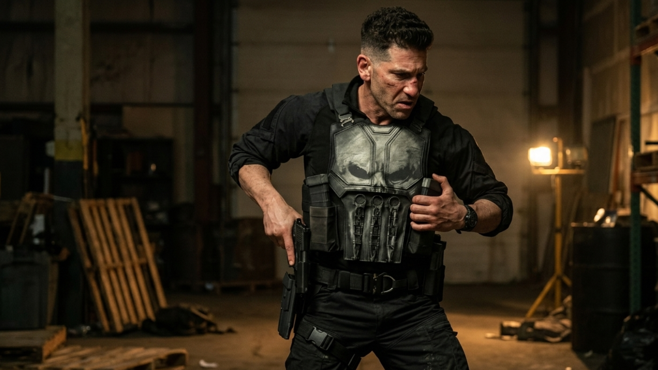 Spider-Man Frank Castle Punisher Black Vest