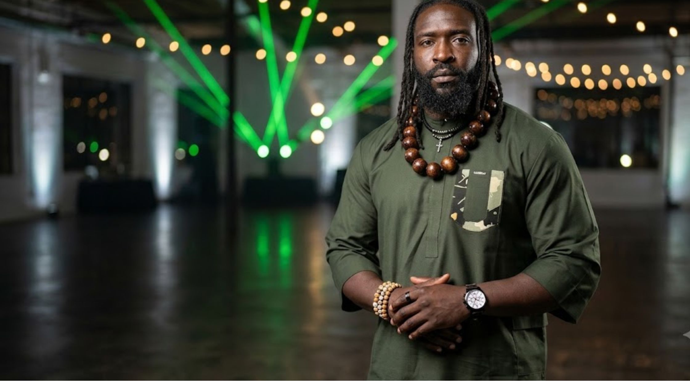 Why Oba Femi’s Olive Kurta-Style Shirt is the Ultimate WWE Streetwear Grail