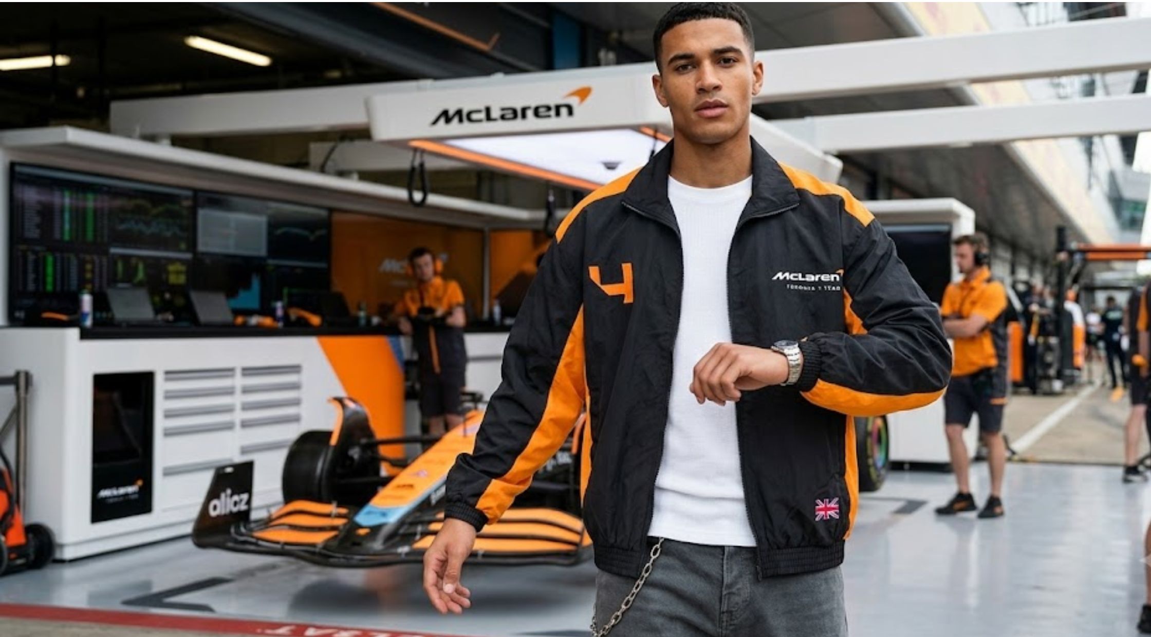 How to Style the Hollister McLaren Jacket for a Bold Motorsport-Inspired Look