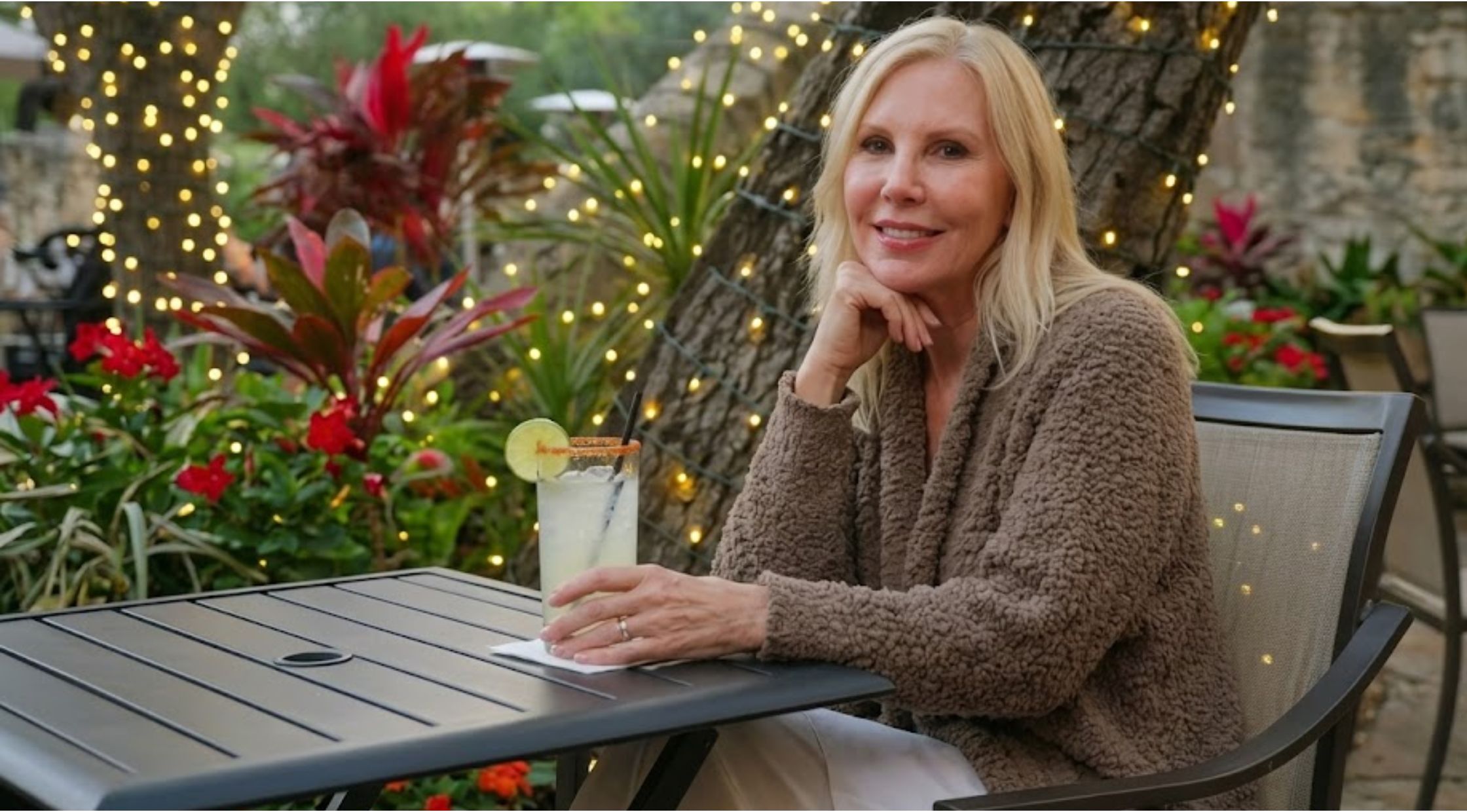 How to Elevate Everyday Style with the Real Housewives Of Orange County S20 Vicki Gunvalson Textured Teddy Cardigan