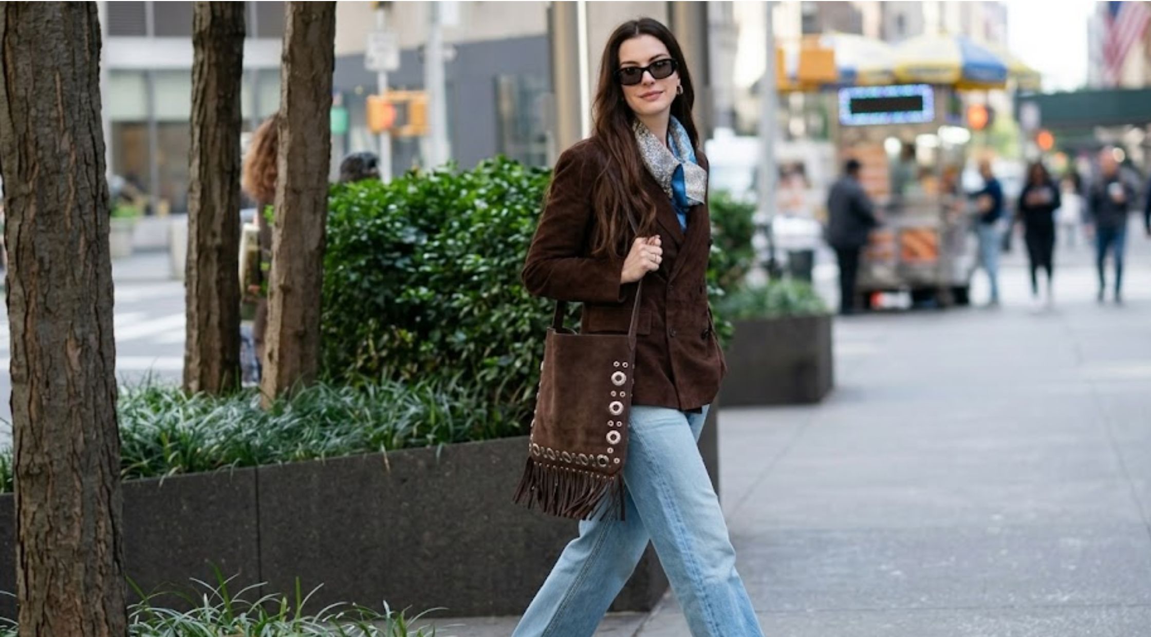 How to Elevate Everyday Style with the Anne Hathaway Devil Wears Prada 2 Brown Blazer
